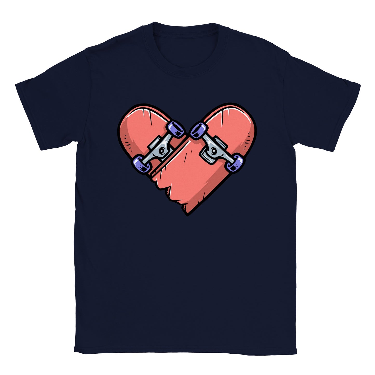 Love Skateboarding - Classic Unisex Crewneck T-shirt