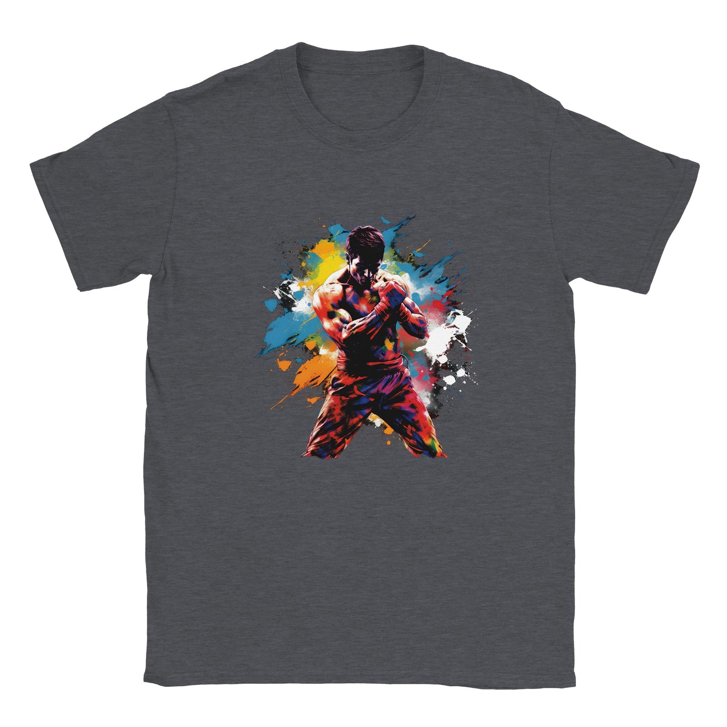 Martial Artist Color Splash - Classic Unisex Crewneck T-shirt