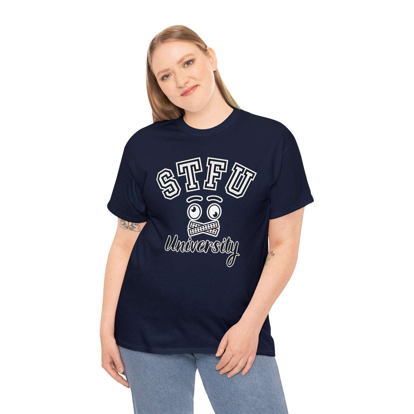 STFU University - Unisex Heavy Cotton Tee
