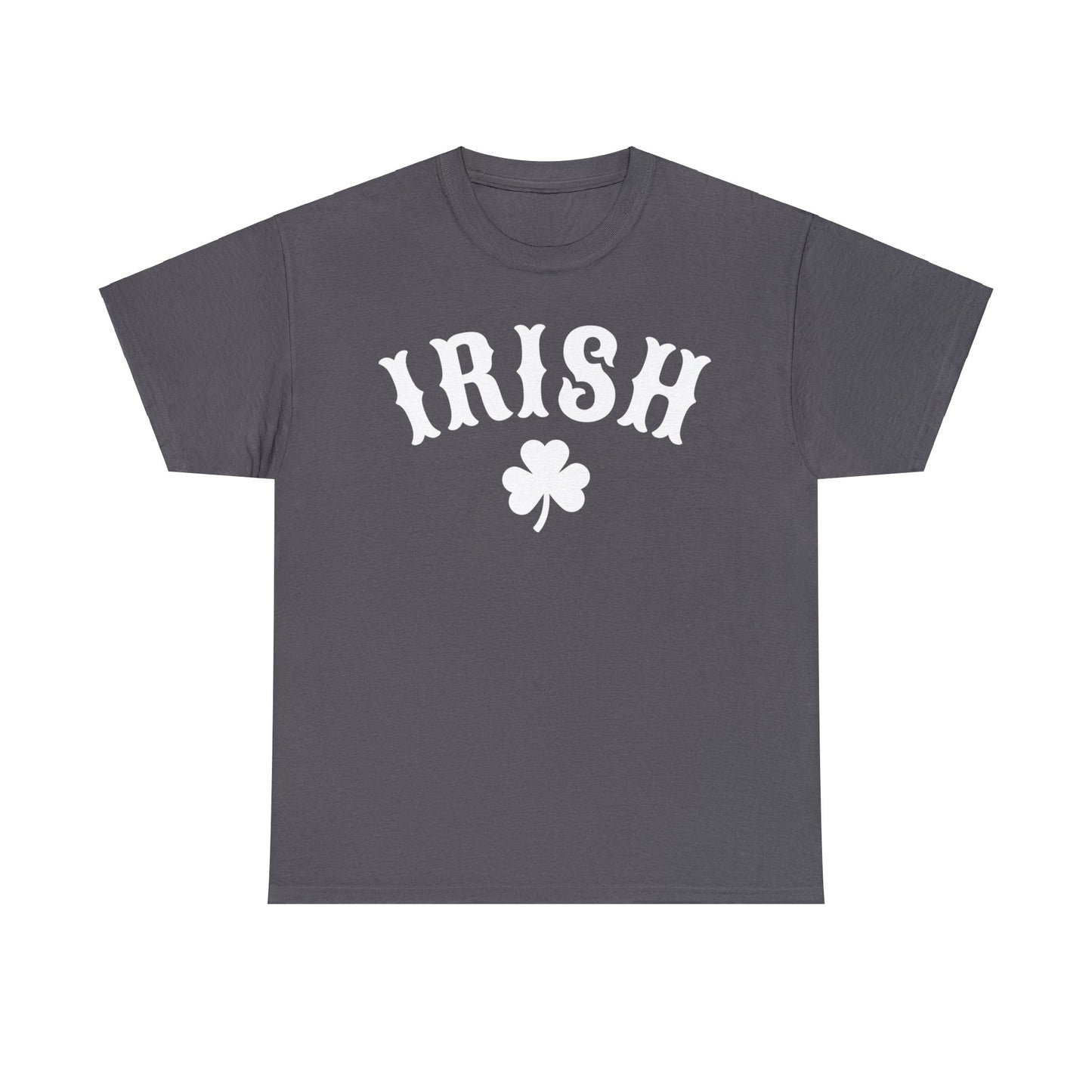 Irish w/Small Clover - Unisex Heavy Cotton Tee