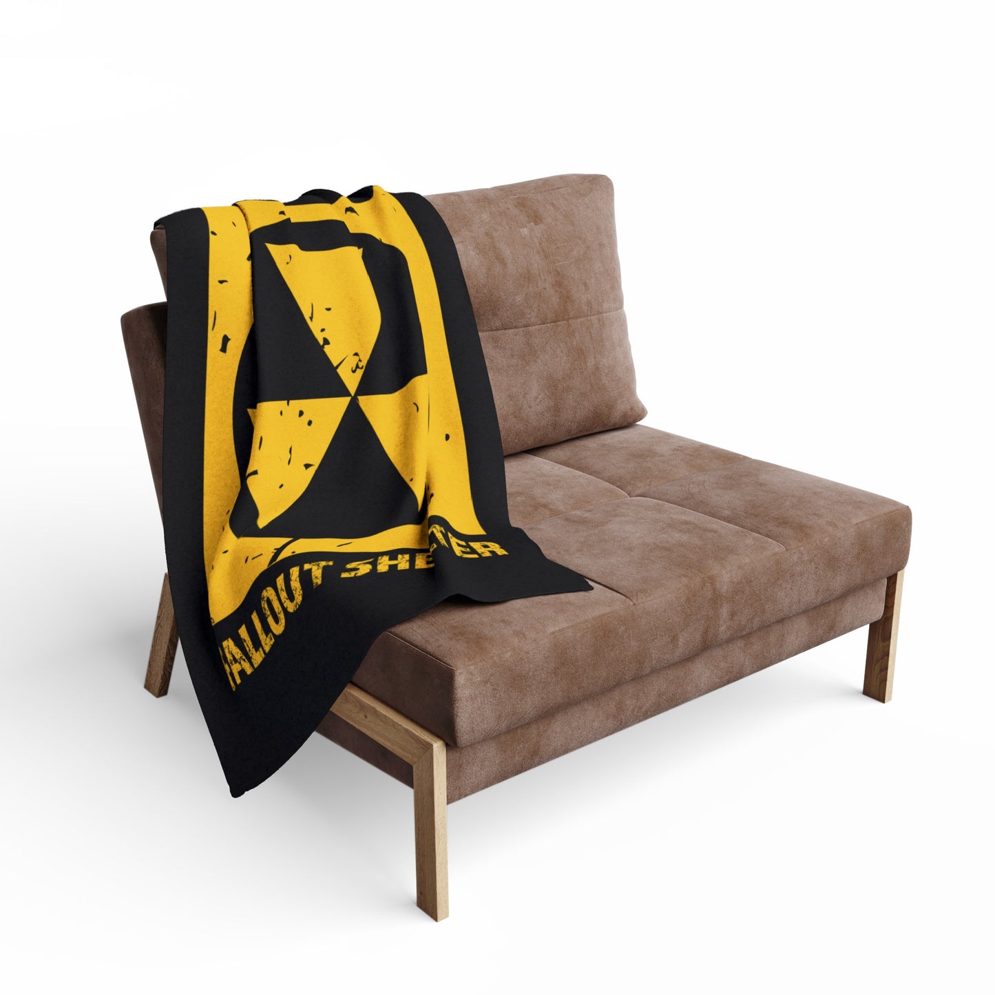 Fallout Shelter sign - Arctic Fleece Blanket