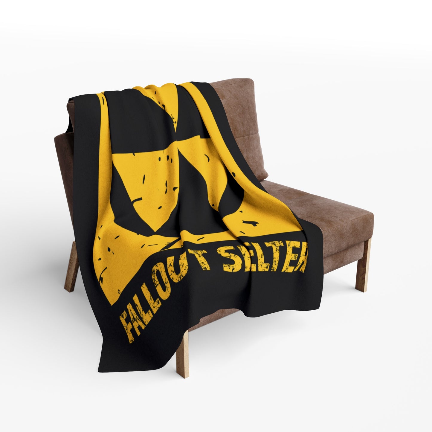 Fallout Shelter sign - Arctic Fleece Blanket