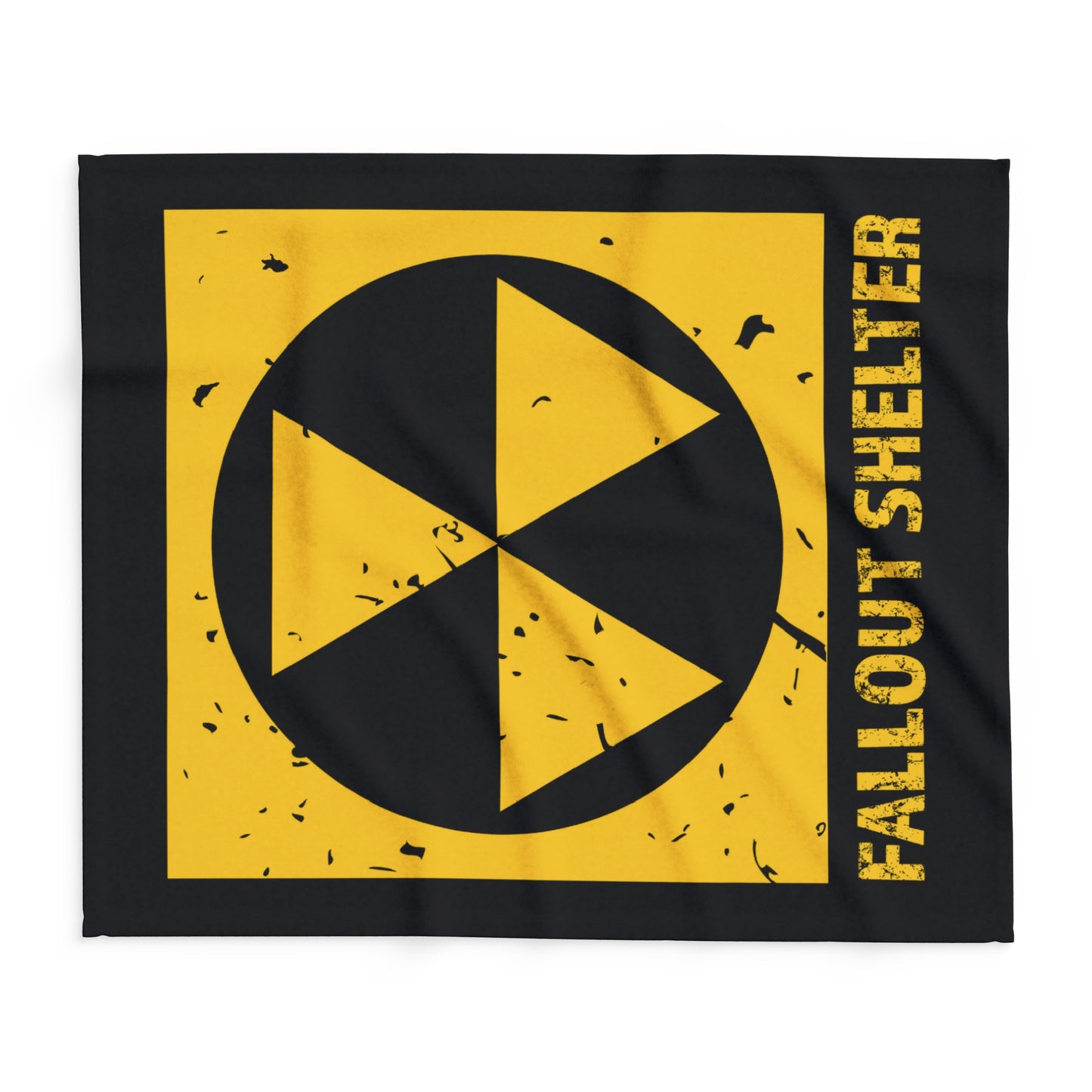 Fallout Shelter sign - Arctic Fleece Blanket