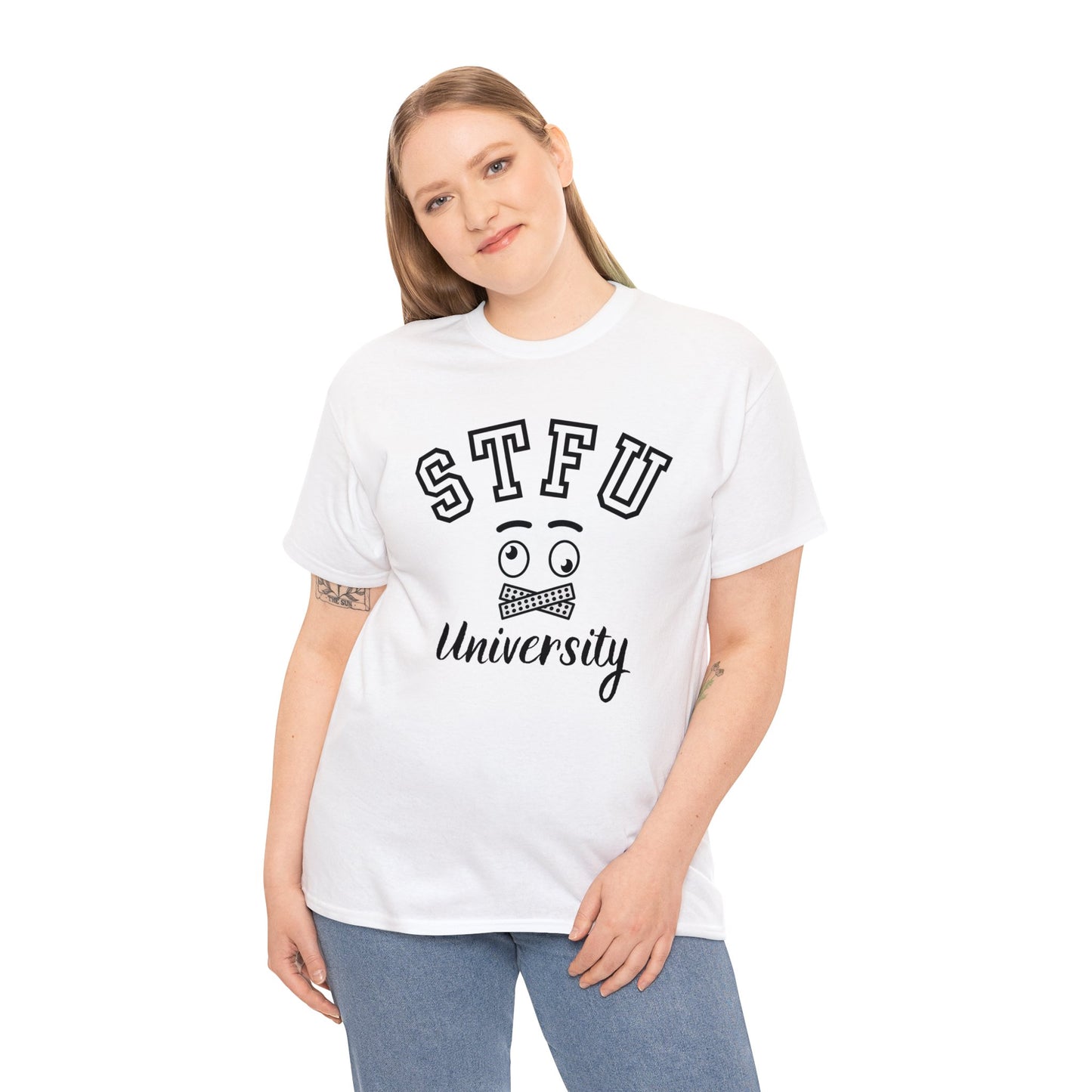 STFU University - Unisex Heavy Cotton Tee