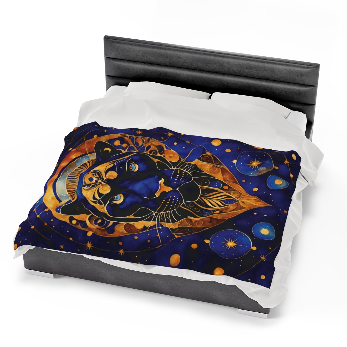 Panther art - Velveteen Plush Blanket