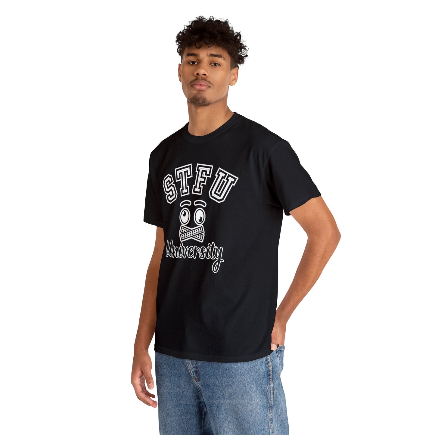 STFU University - Unisex Heavy Cotton Tee