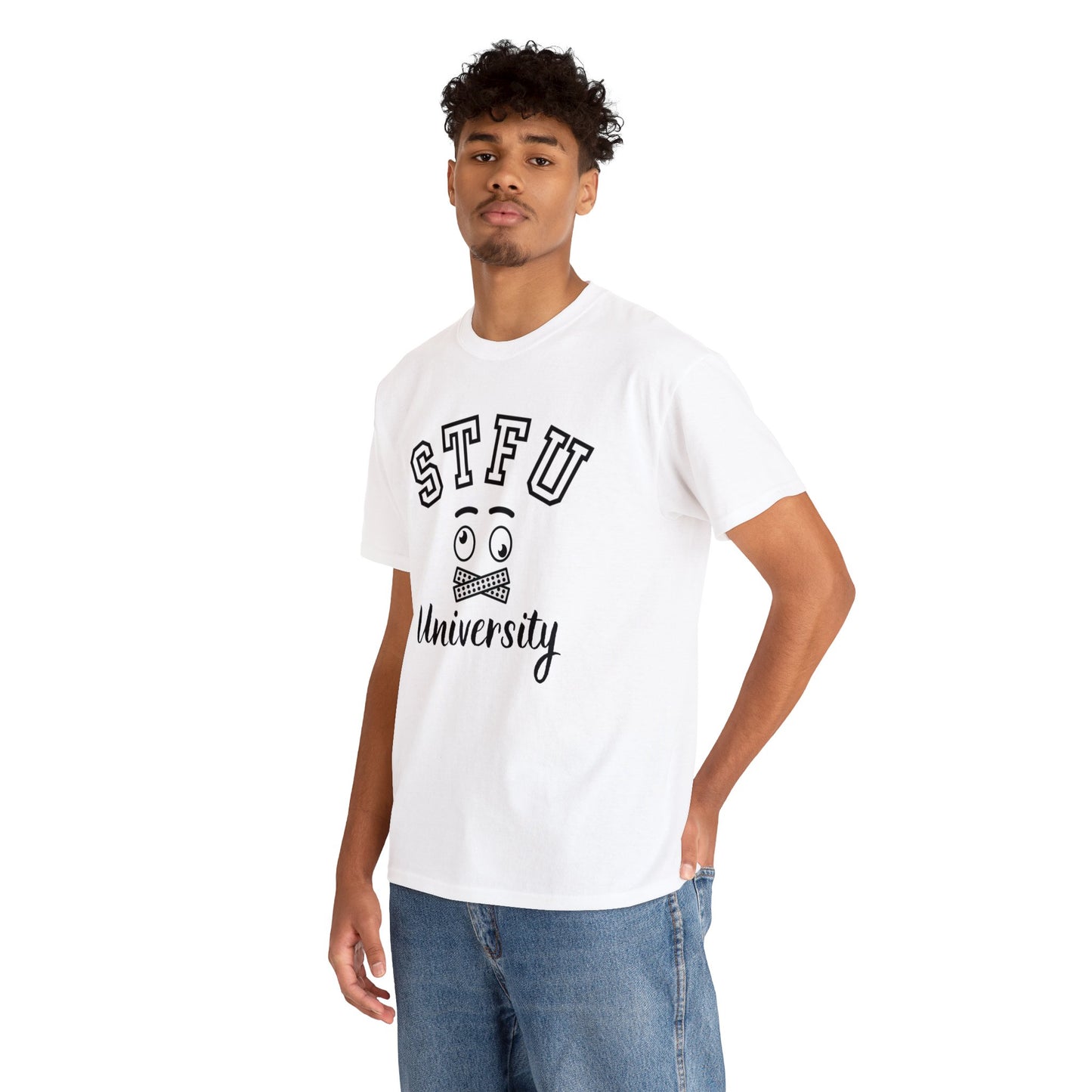 STFU University - Unisex Heavy Cotton Tee