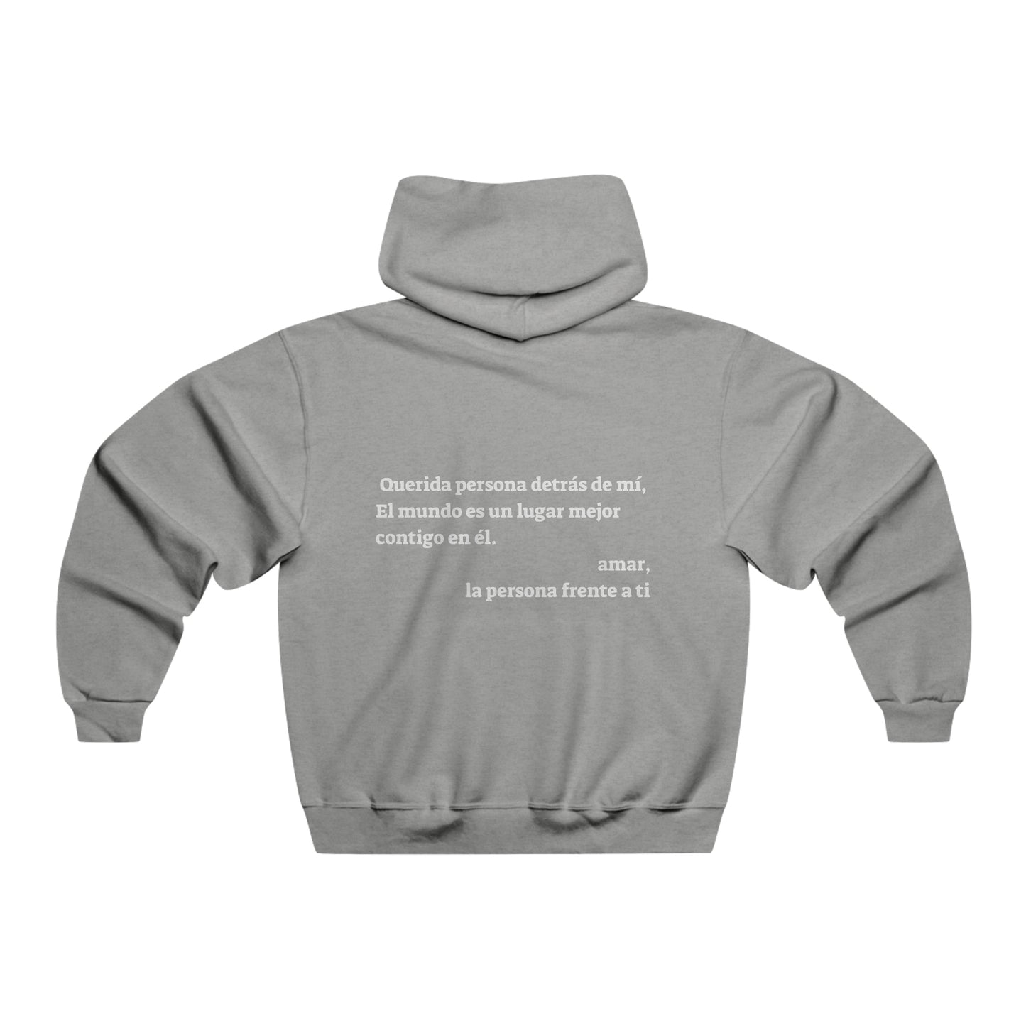 Tú eres suficiente (You are enough) - Sudadera con capucha NUBLEND® para hombre / Men's NUBLEND® Sweatshirt Hoodie
