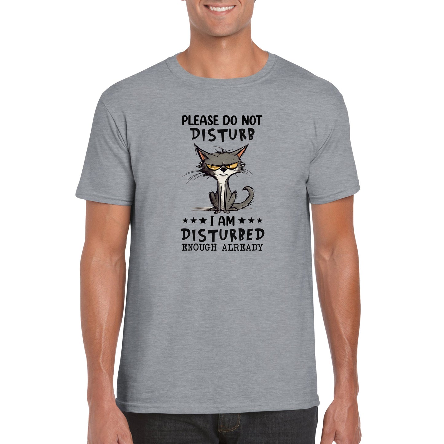 Please Do Not Disturb - Classic Unisex Crewneck T-shirt
