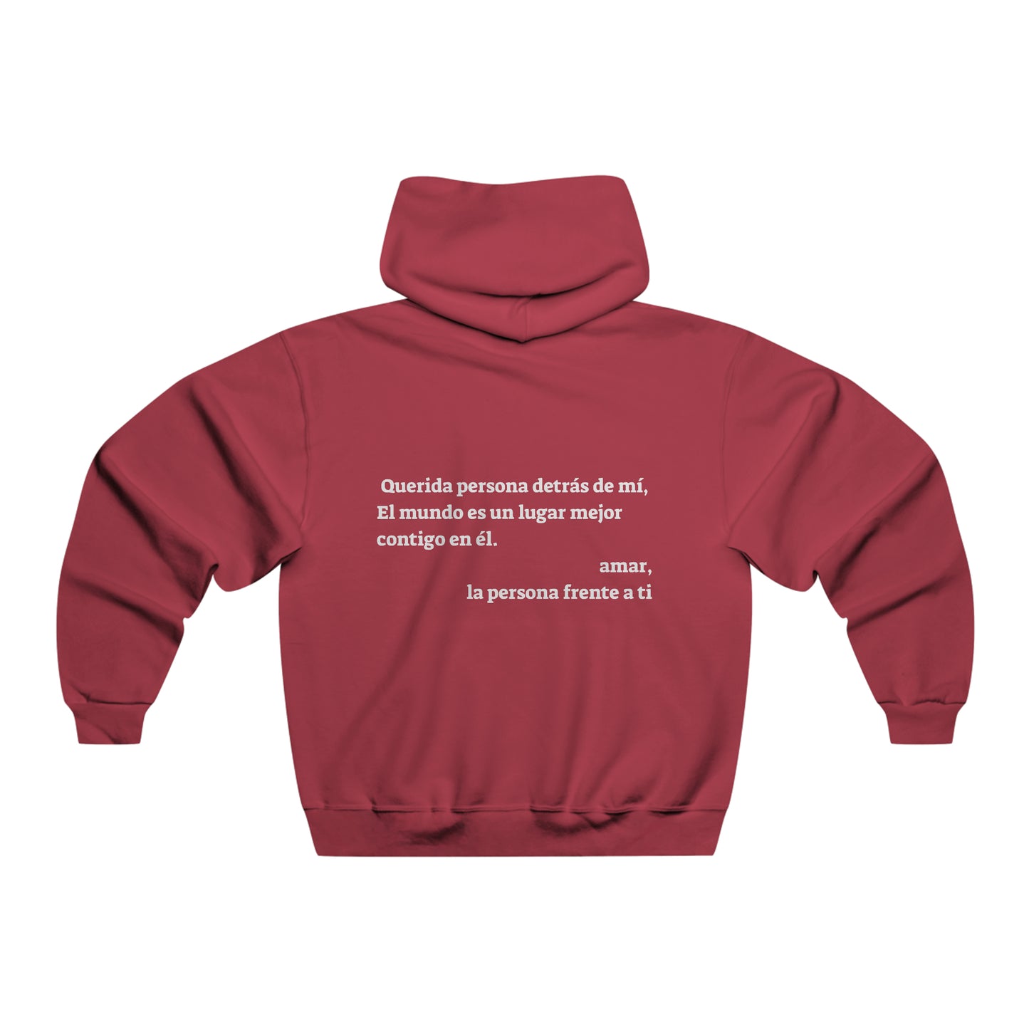 Tú eres suficiente (You are enough) - Sudadera con capucha NUBLEND® para hombre / Men's NUBLEND® Sweatshirt Hoodie