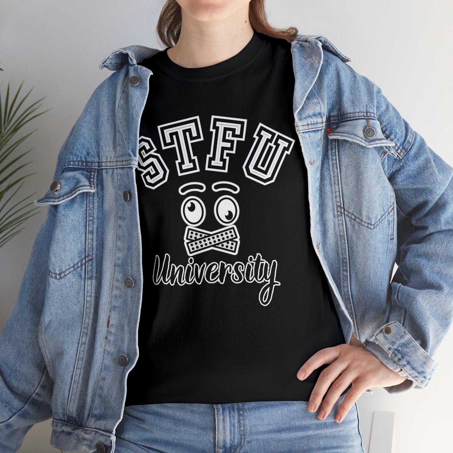 STFU University - Unisex Heavy Cotton Tee