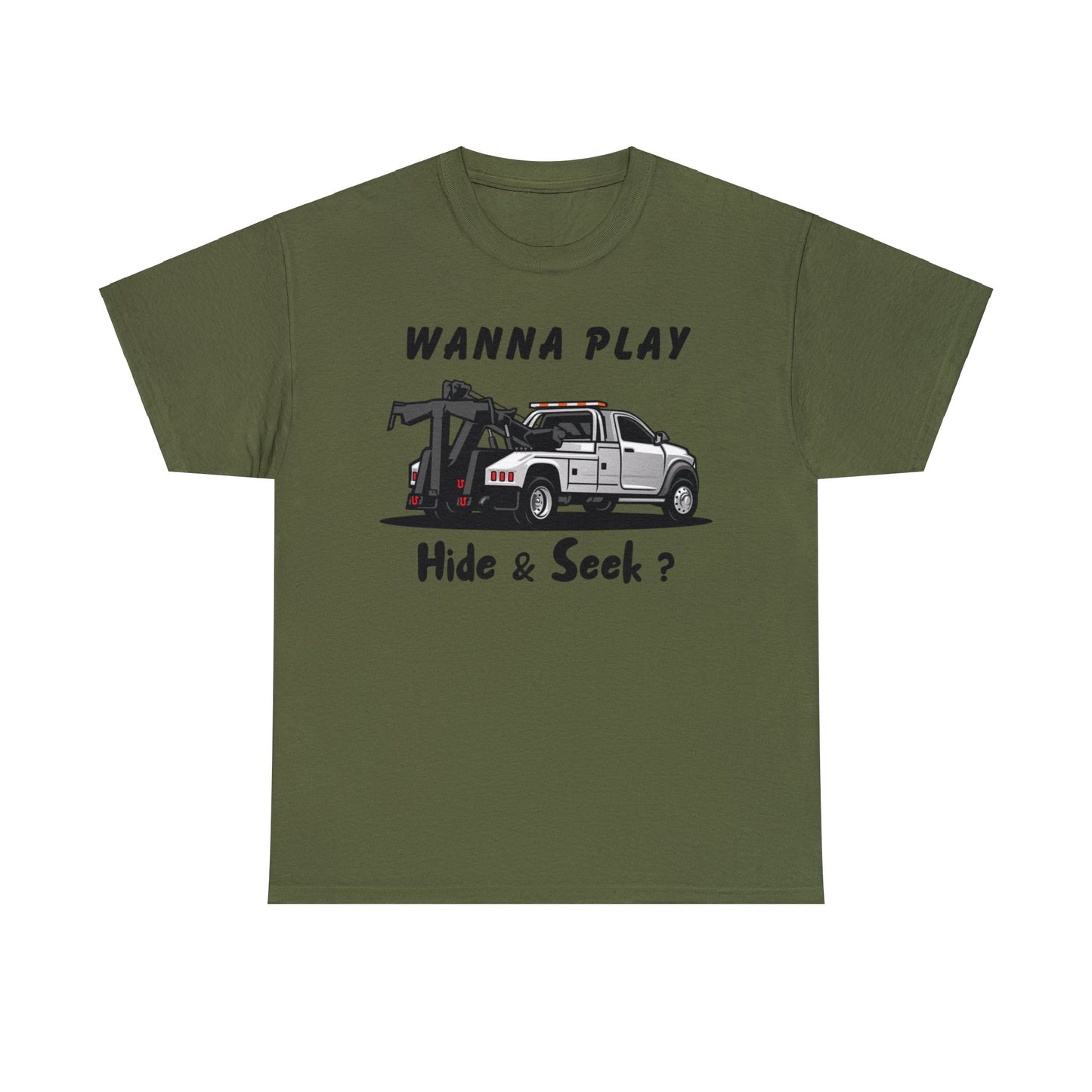 Wanna Play Hide & Seek - Unisex Heavy Cotton Tee