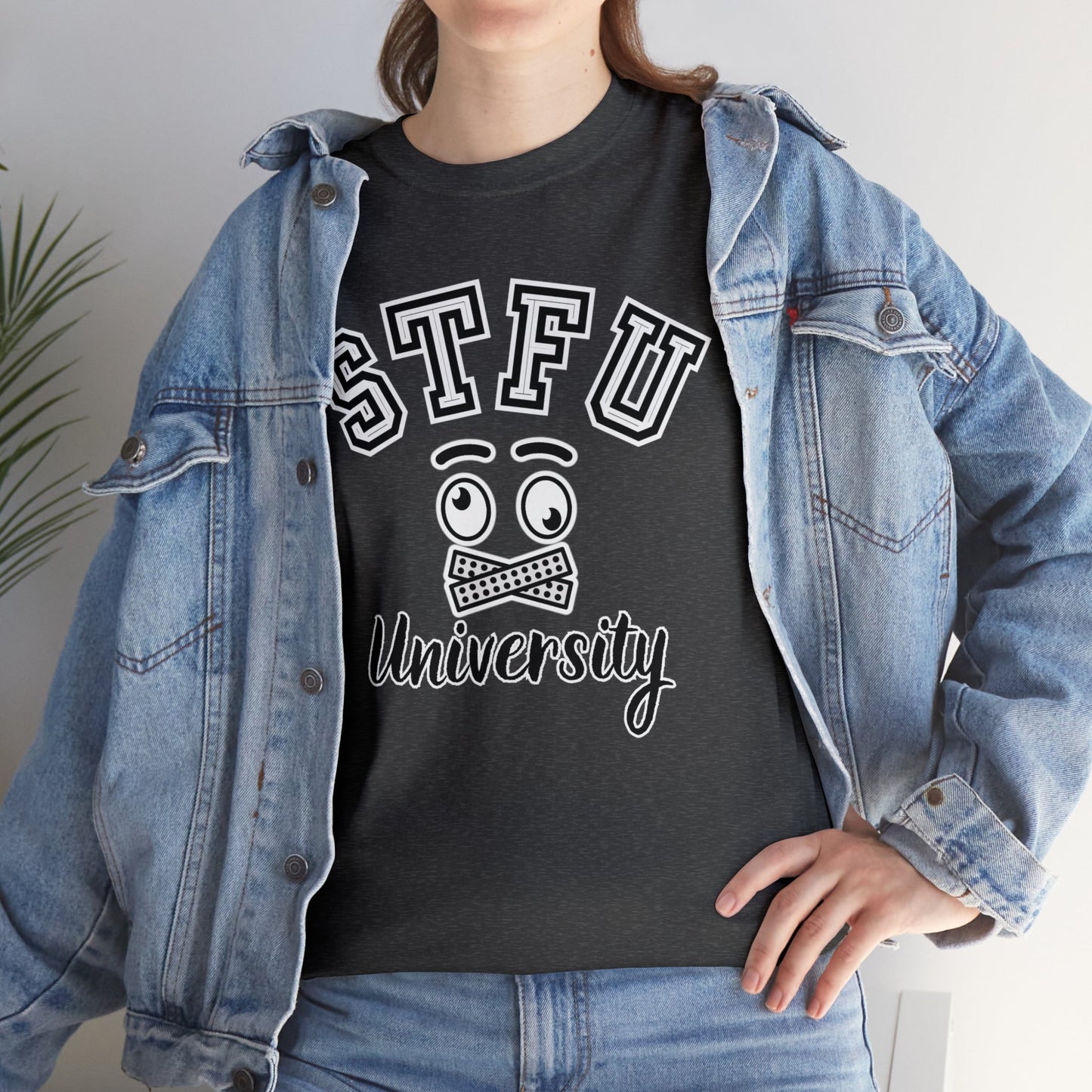 STFU University - Unisex Heavy Cotton Tee