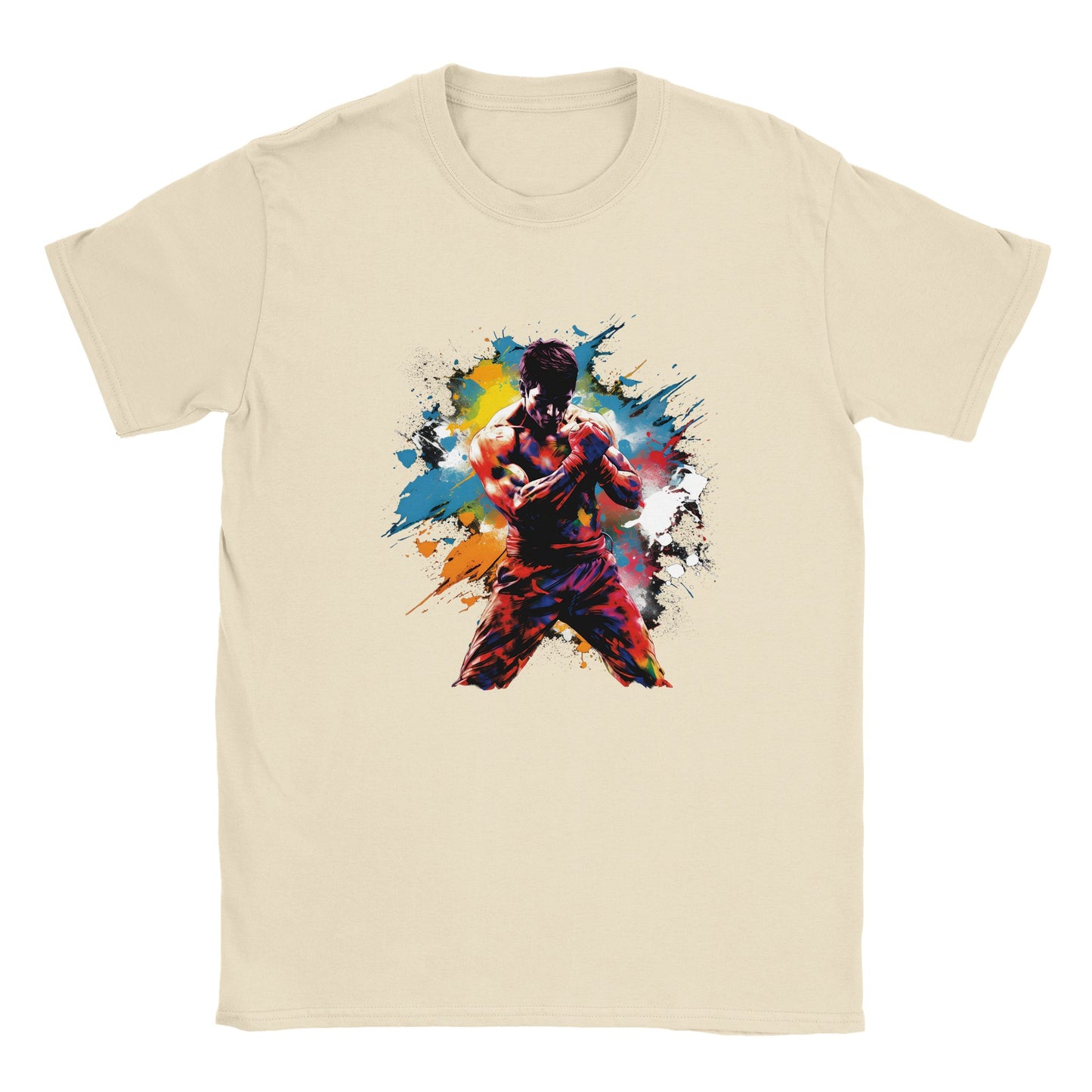 Martial Artist Color Splash - Classic Unisex Crewneck T-shirt