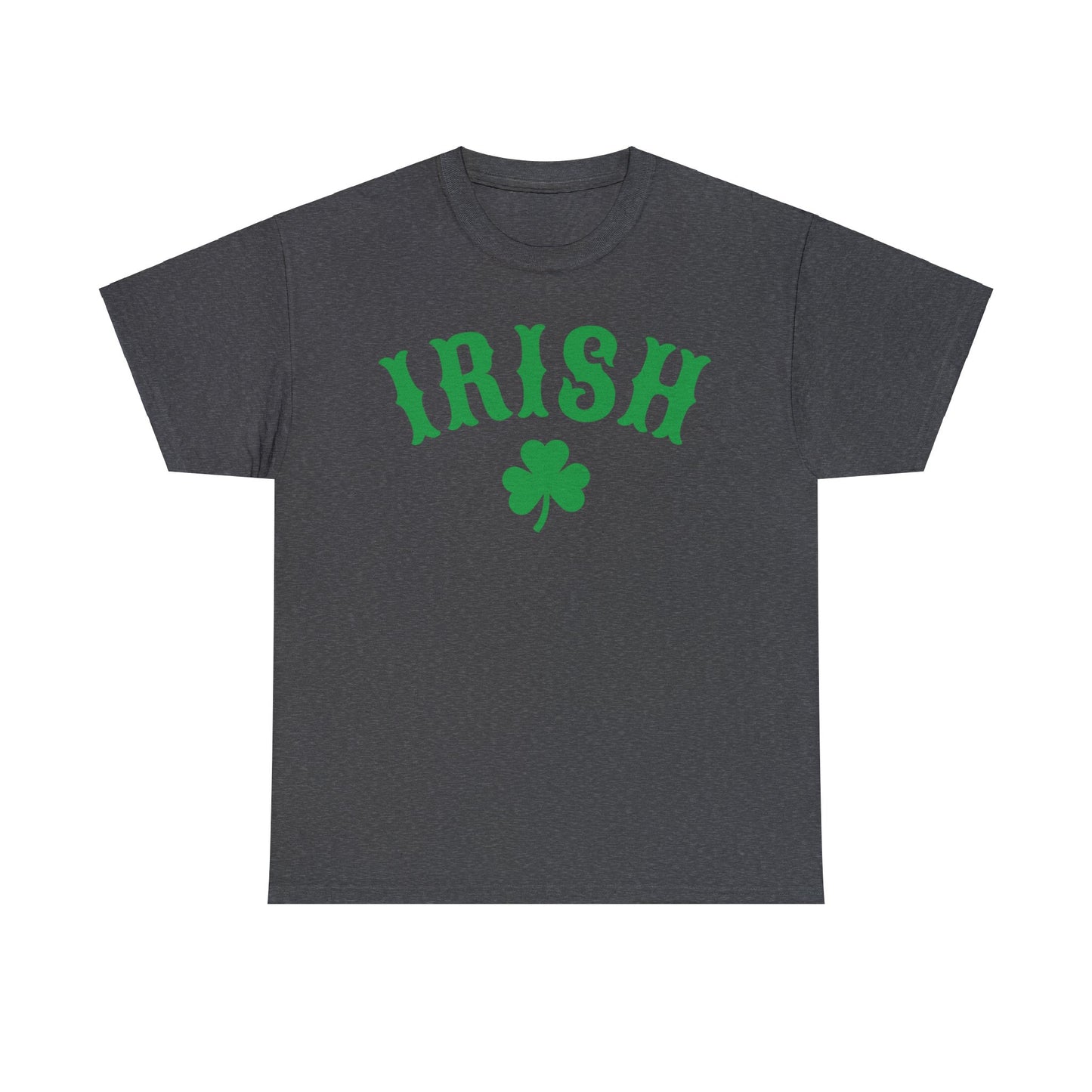 Irish w/Small Clover - Unisex Heavy Cotton Tee