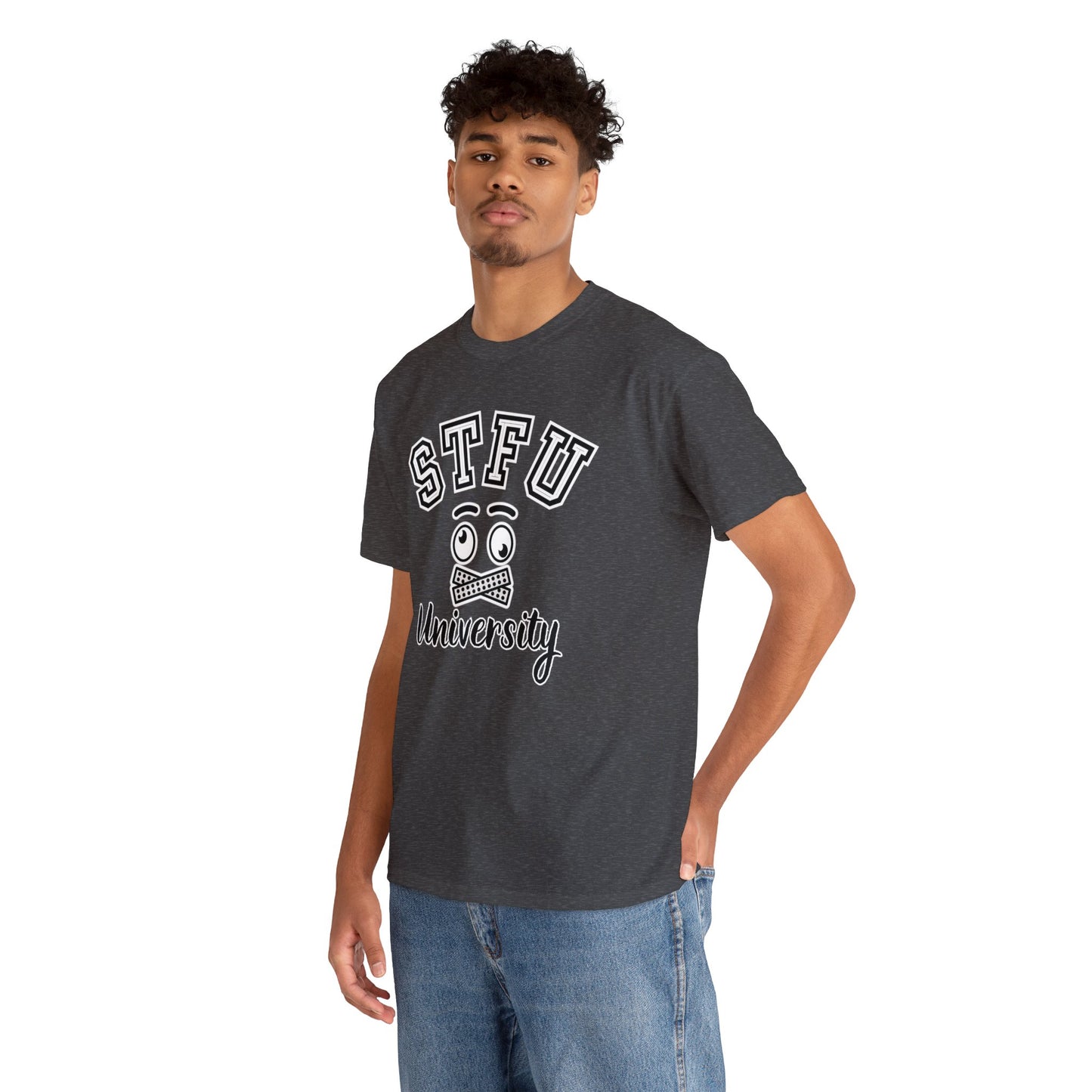 STFU University - Unisex Heavy Cotton Tee