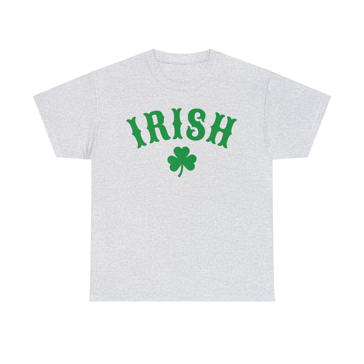 Irish w/Small Clover - Unisex Heavy Cotton Tee