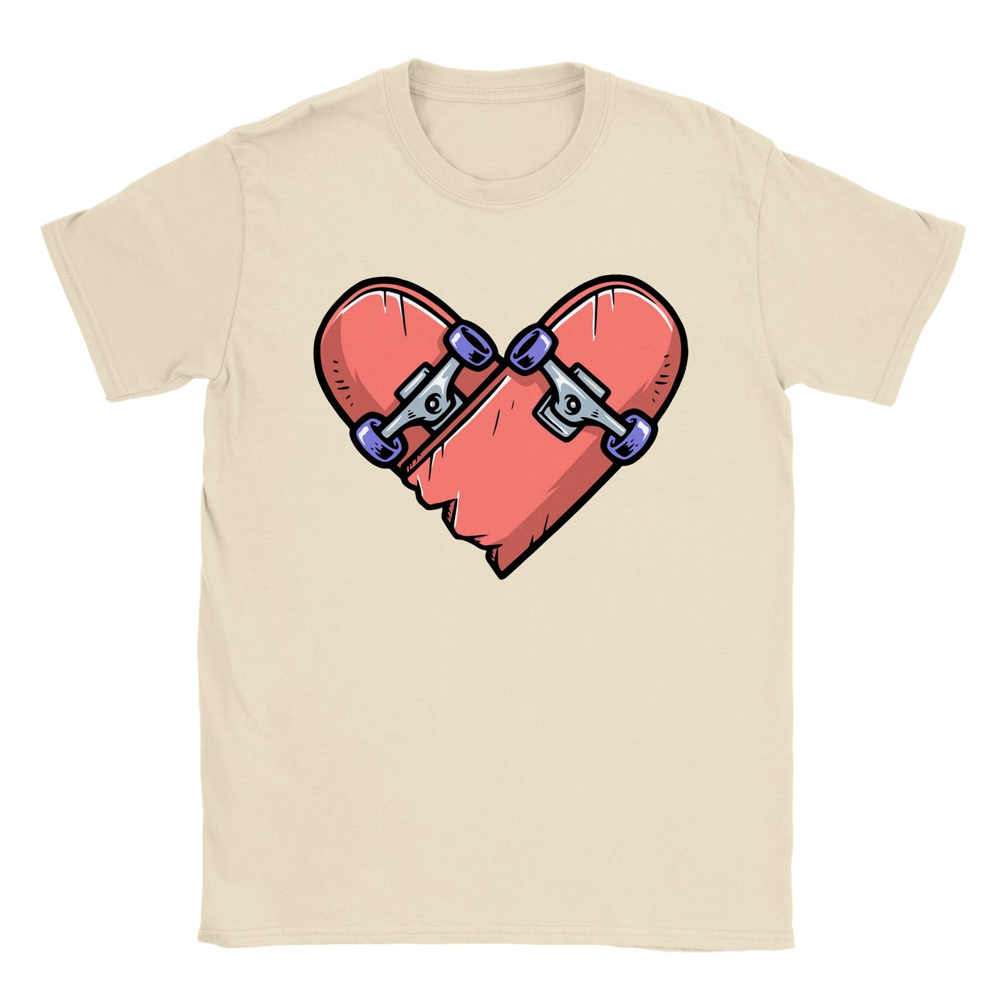 Love Skateboarding - Classic Unisex Crewneck T-shirt