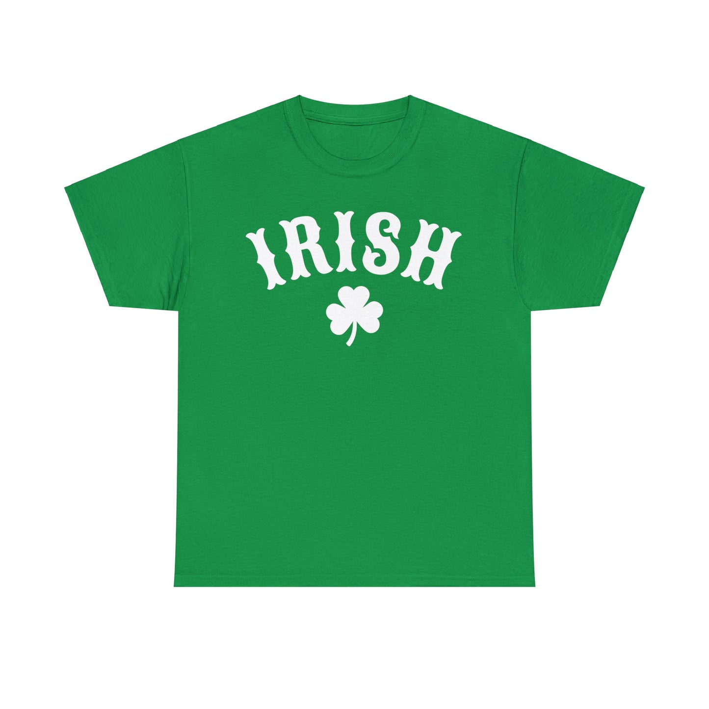 Irish w/Small Clover - Unisex Heavy Cotton Tee