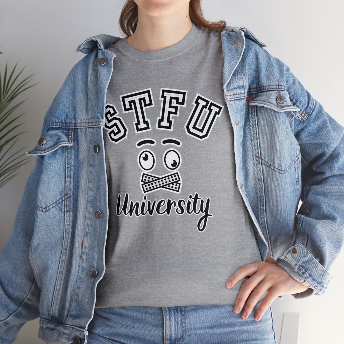 STFU University - Unisex Heavy Cotton Tee