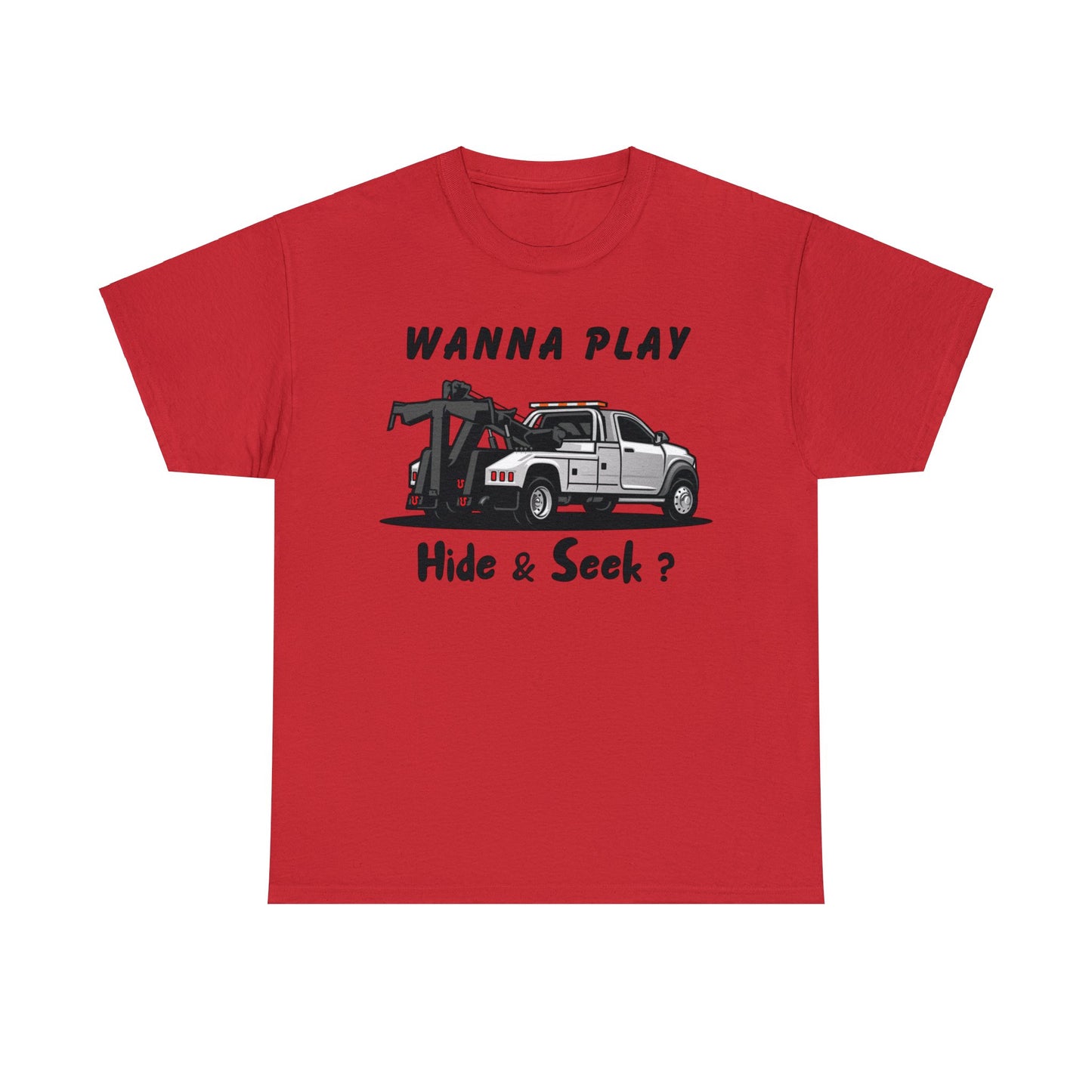 Wanna Play Hide & Seek - Unisex Heavy Cotton Tee
