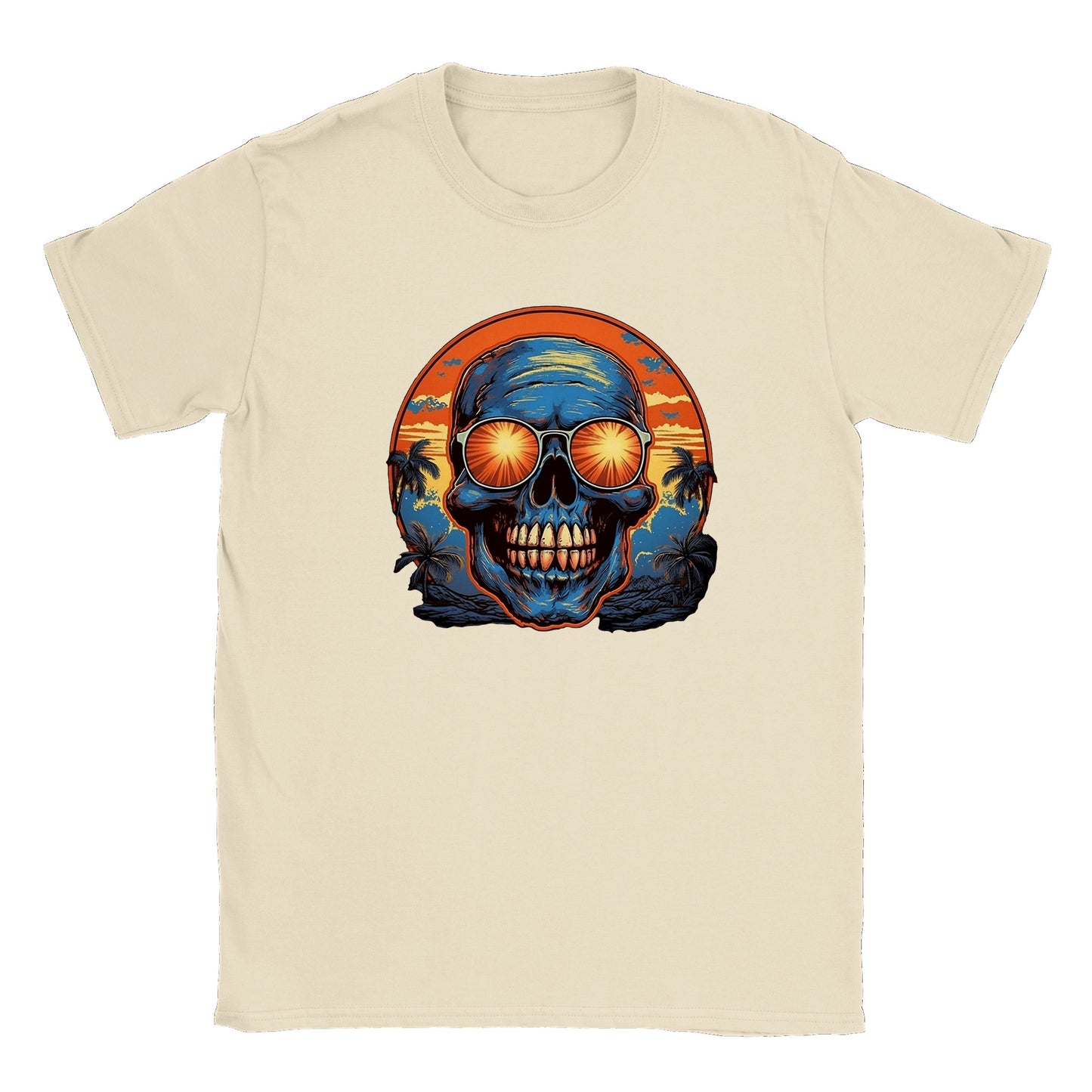 Sunset Skull - Classic Unisex Crewneck T-shirt