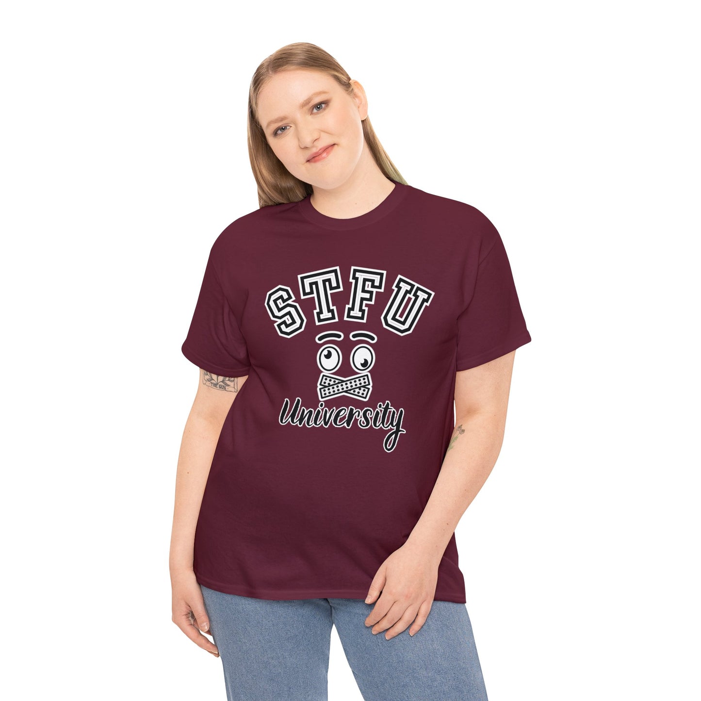 STFU University - Unisex Heavy Cotton Tee
