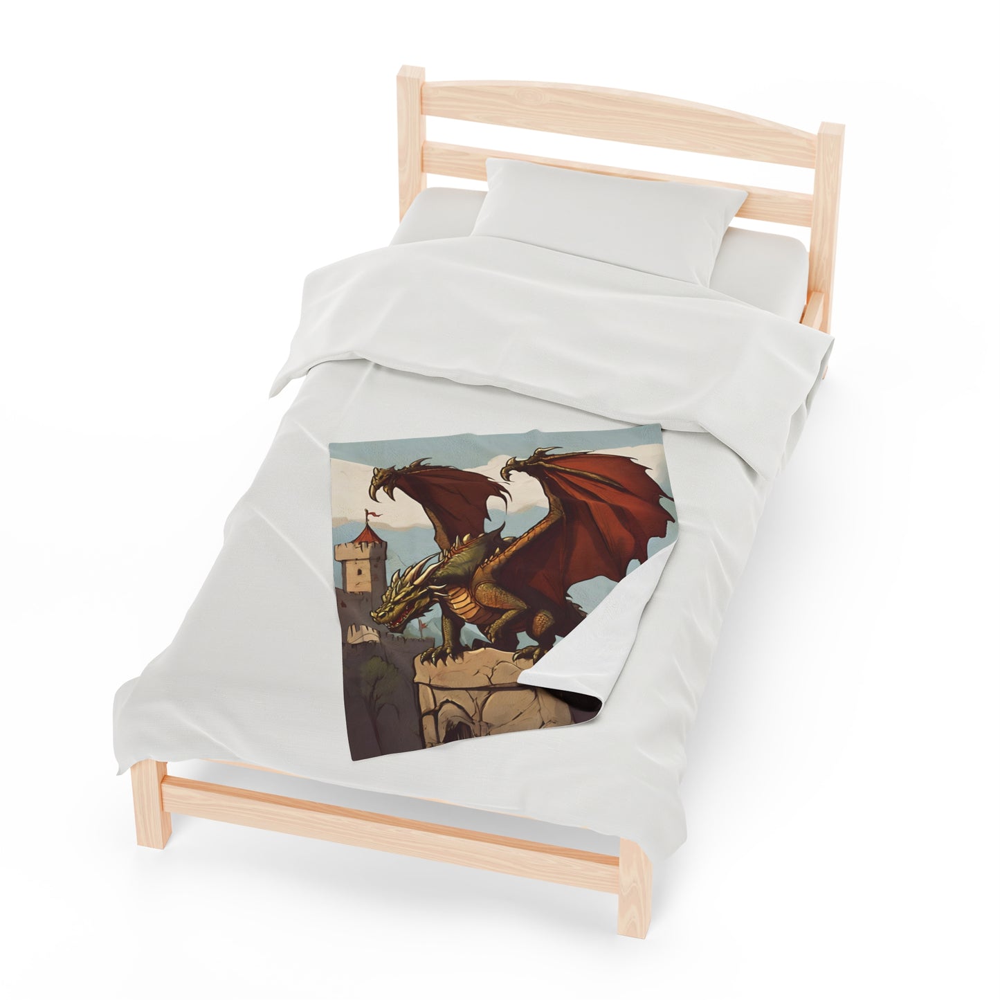 Dragon Velveteen Plush Blanket