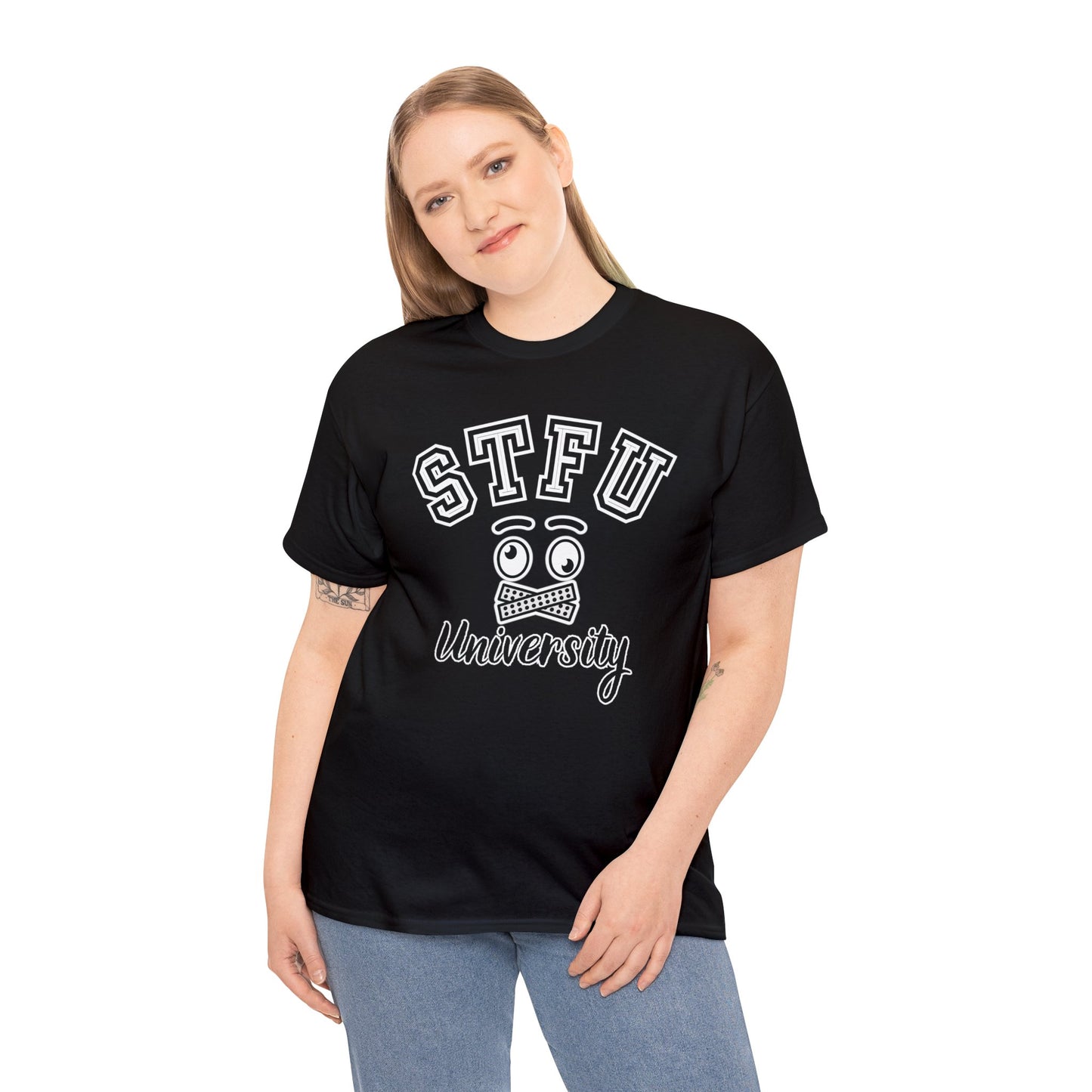 STFU University - Unisex Heavy Cotton Tee