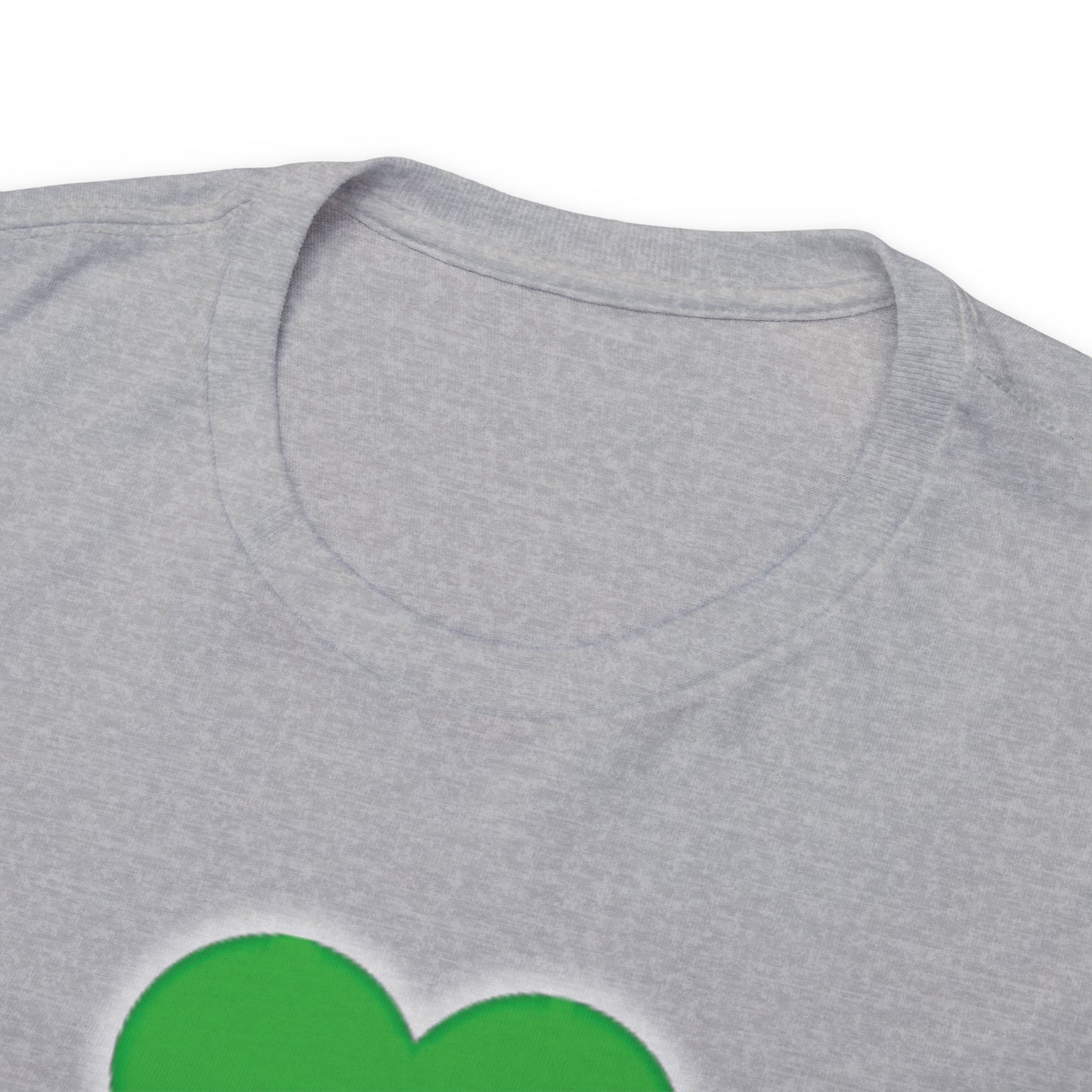 Irish w/ Clover behind - Unisex Heavy Cotton Tee