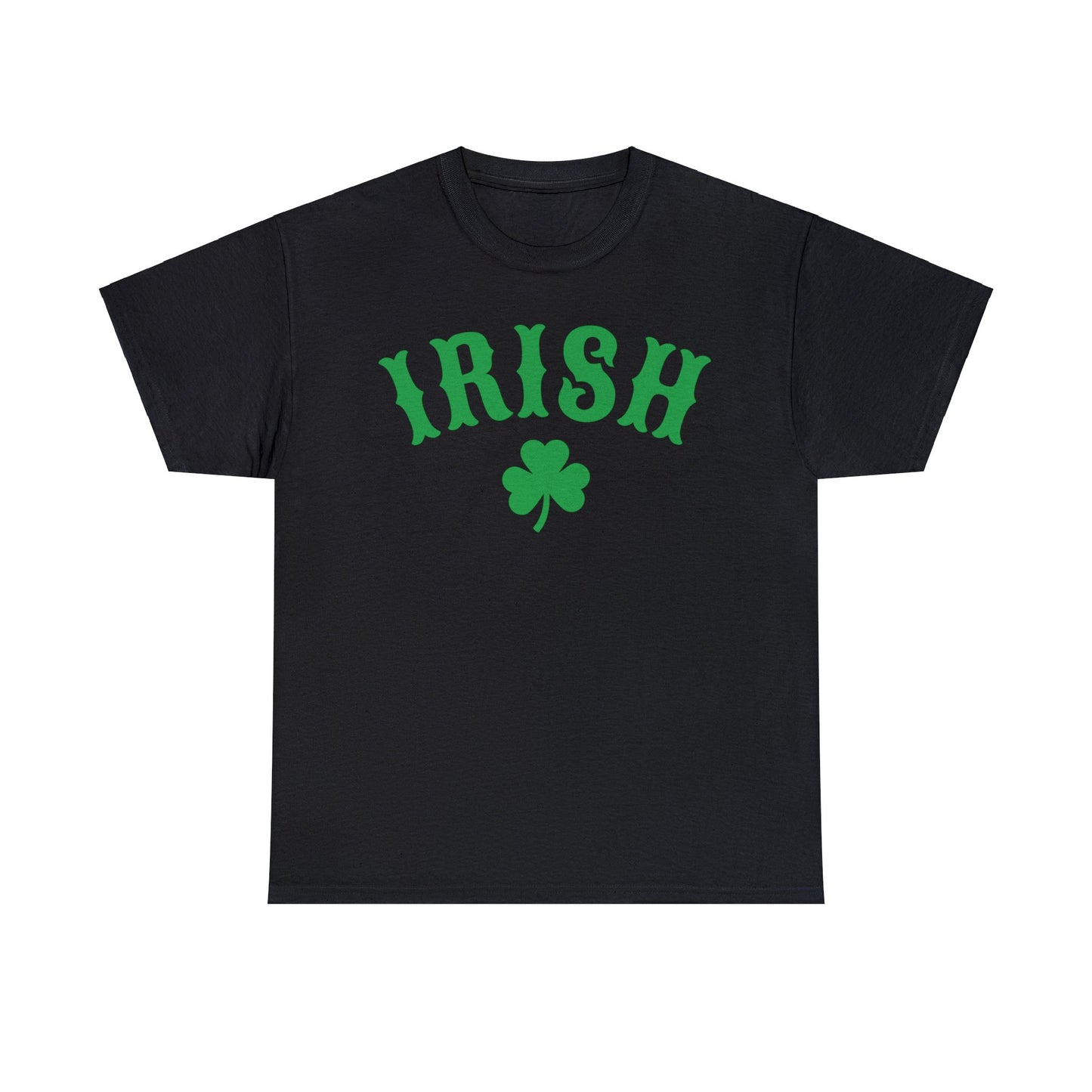 Irish w/Small Clover - Unisex Heavy Cotton Tee