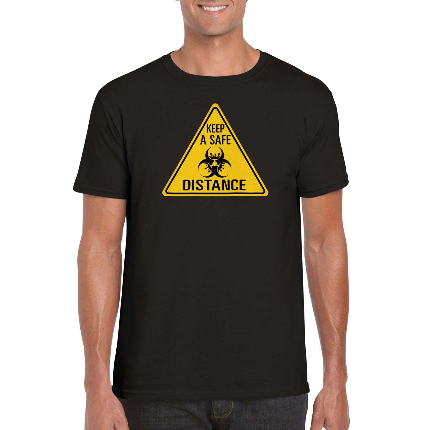 Keep a Safe Distance - Classic Unisex Crewneck T-shirt