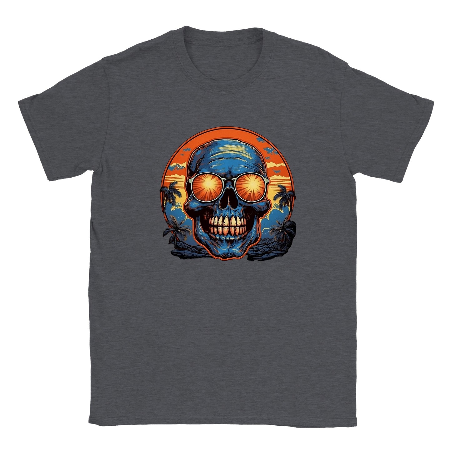Sunset Skull - Classic Unisex Crewneck T-shirt