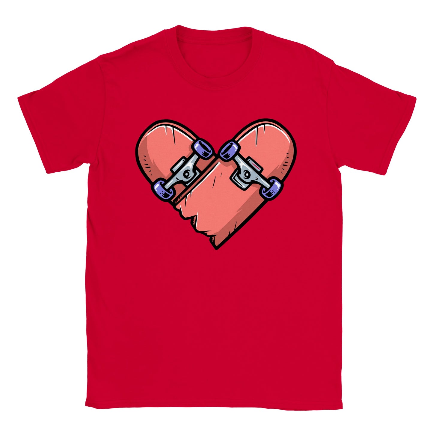 Love Skateboarding - Classic Unisex Crewneck T-shirt