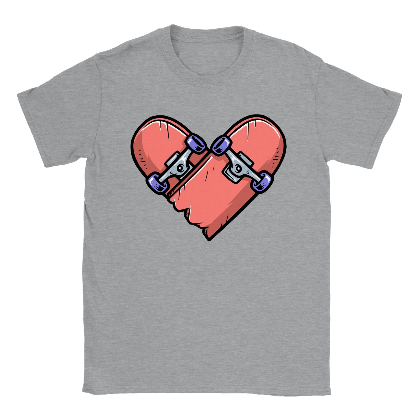 Love Skateboarding - Classic Unisex Crewneck T-shirt