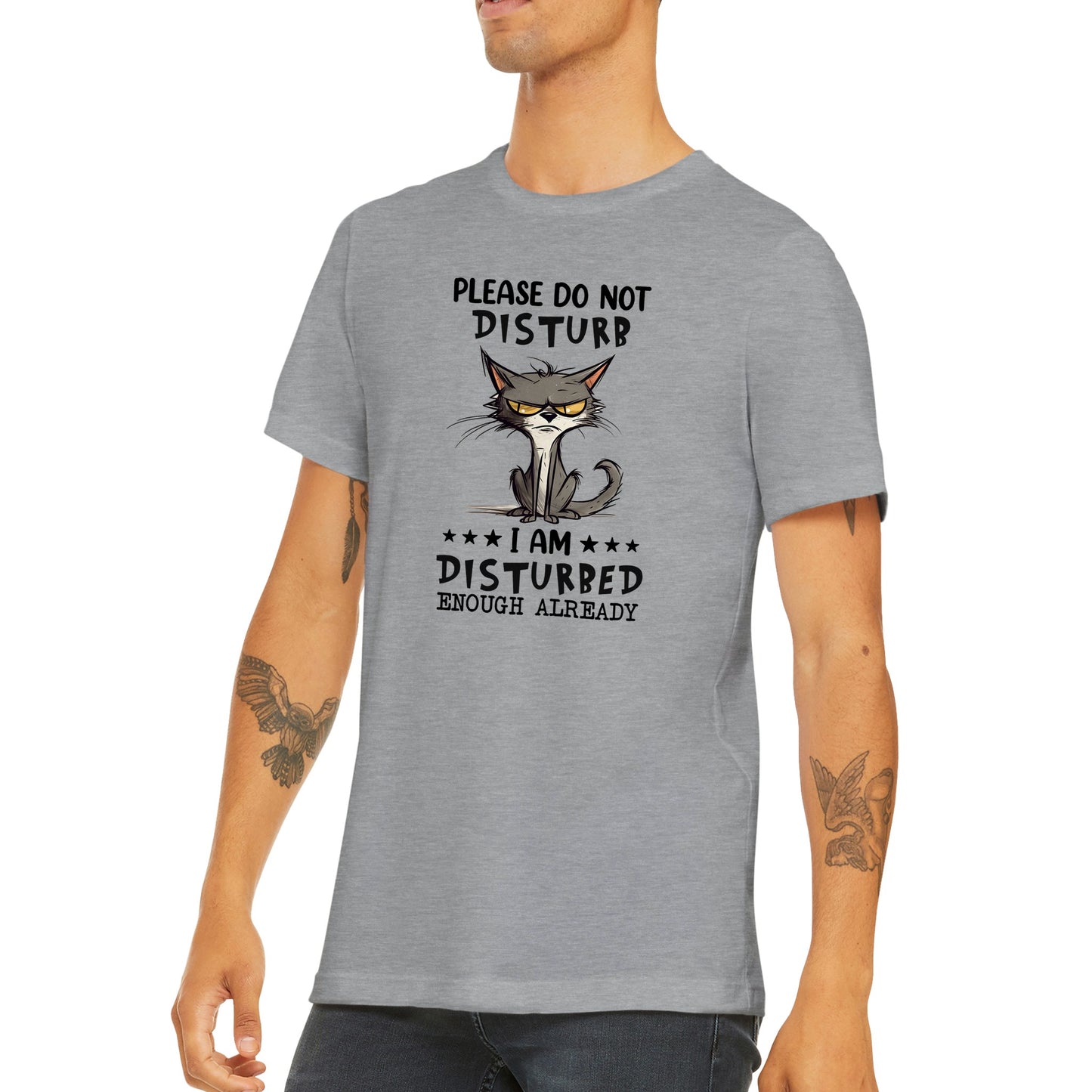 Please Do Not Disturb - Classic Unisex Crewneck T-shirt