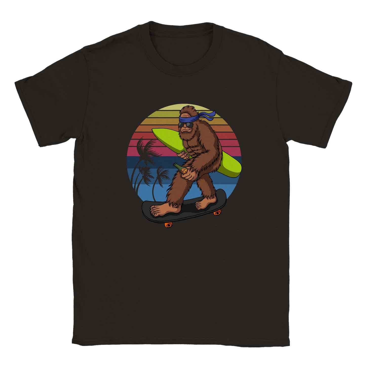 Bigfoot Skateboarding - Classic Unisex Crewneck T-shirt