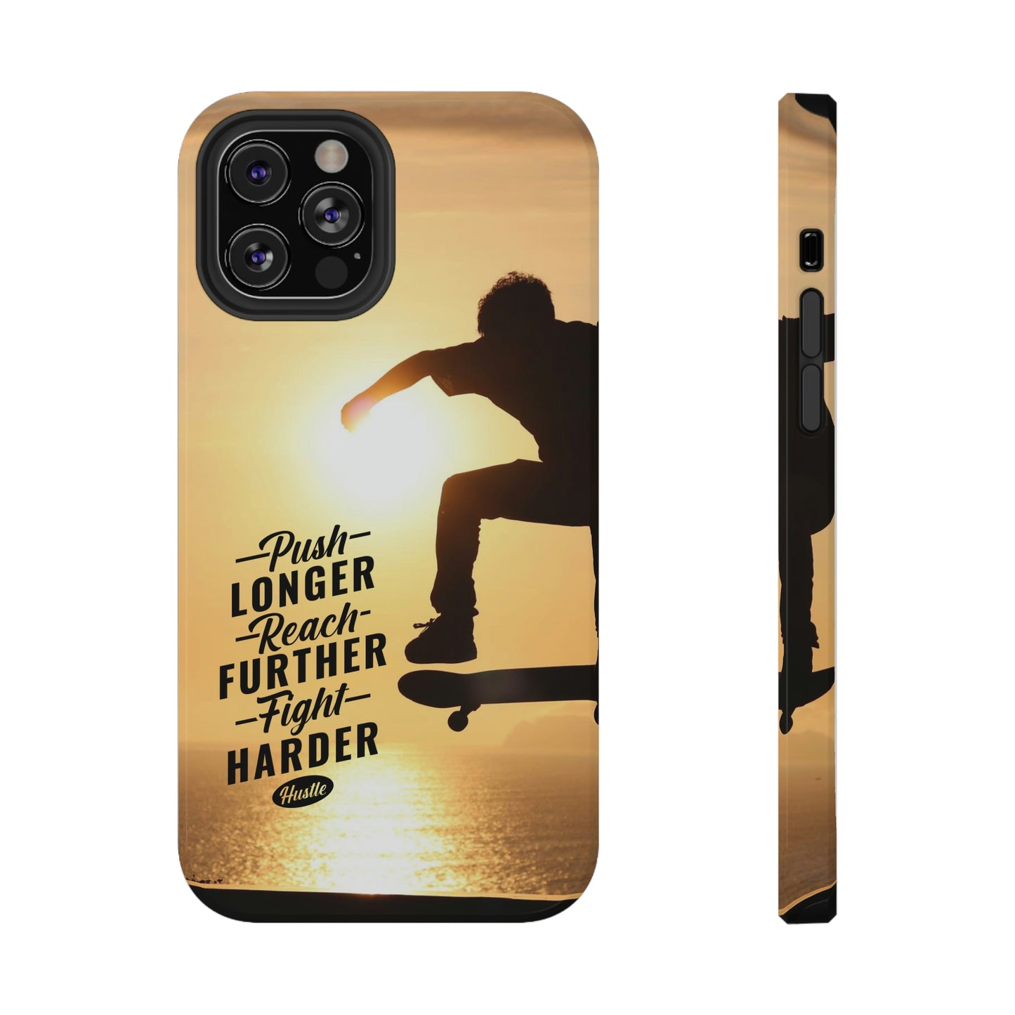 Impact-Resistant Cases for iPhone and Samsung with motivational saying