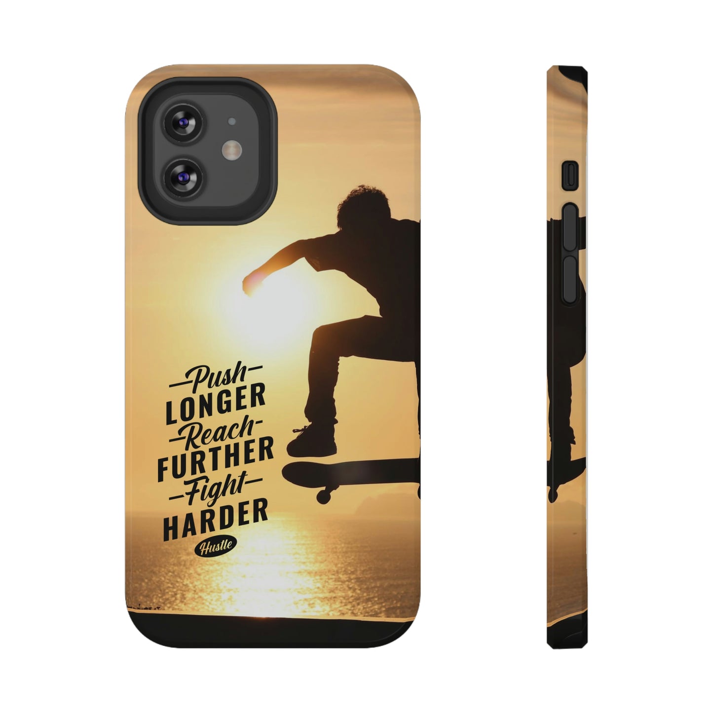 Impact-Resistant Cases for iPhone and Samsung with motivational saying