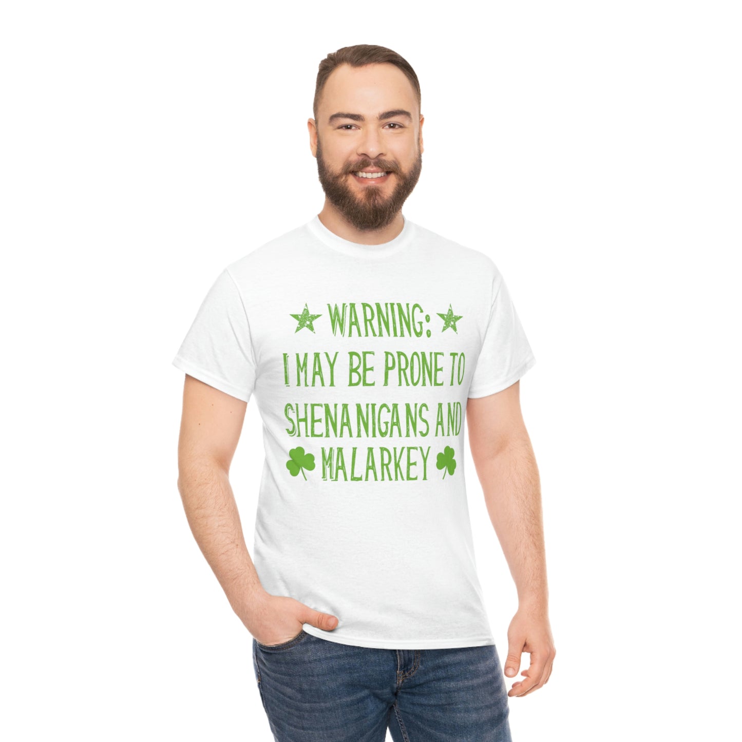 Shenanigans and Malarkey - Unisex Heavy Cotton Tee