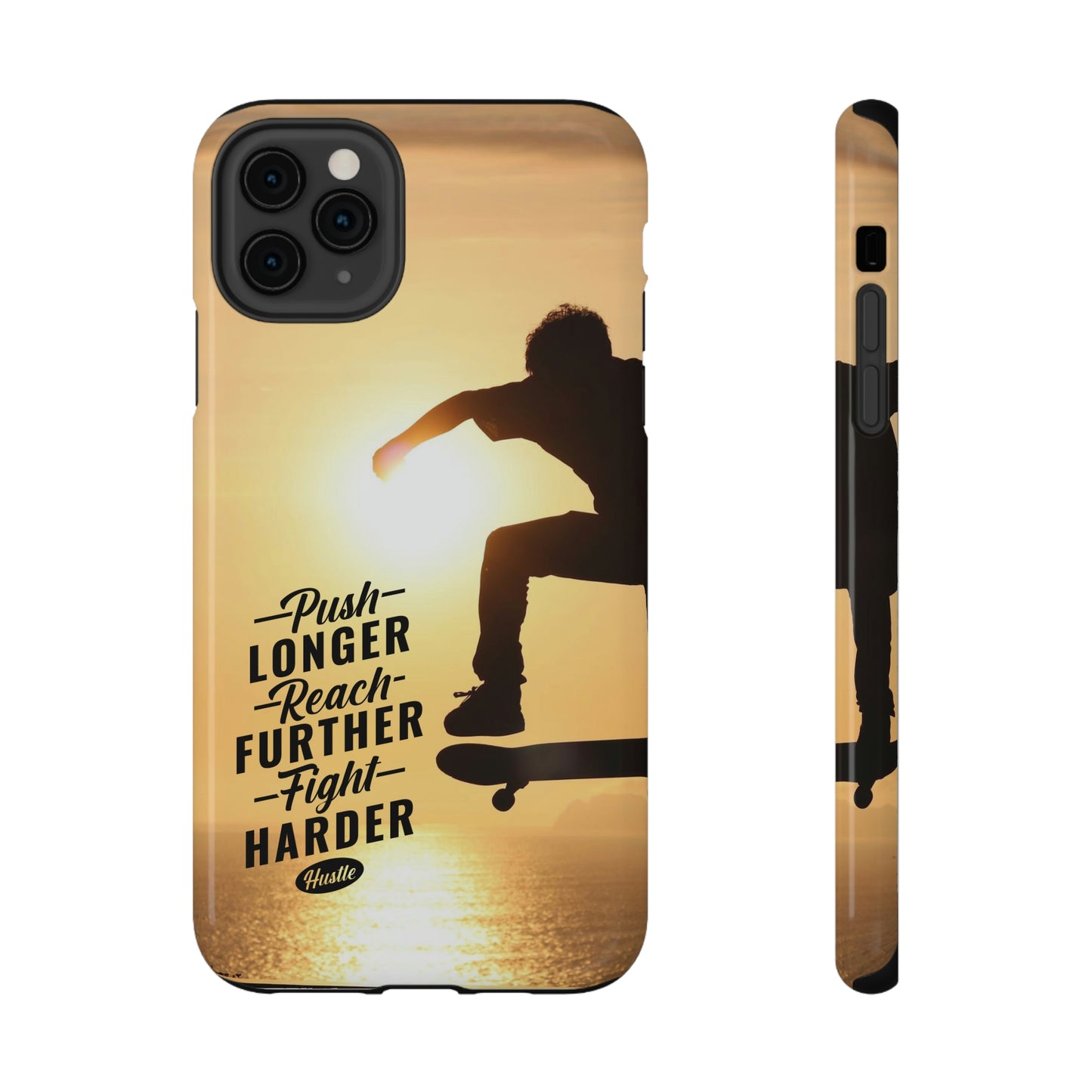 Impact-Resistant Cases for iPhone and Samsung with motivational saying