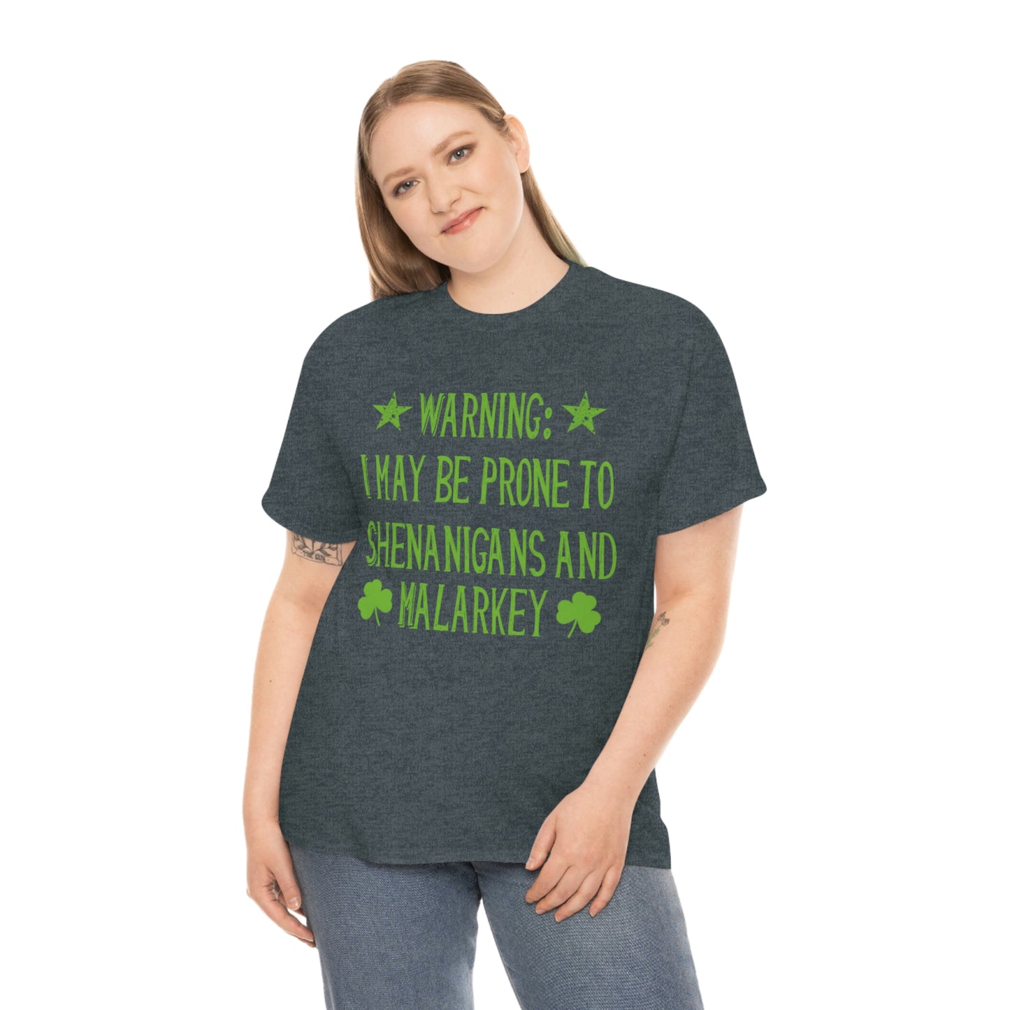 Shenanigans and Malarkey - Unisex Heavy Cotton Tee