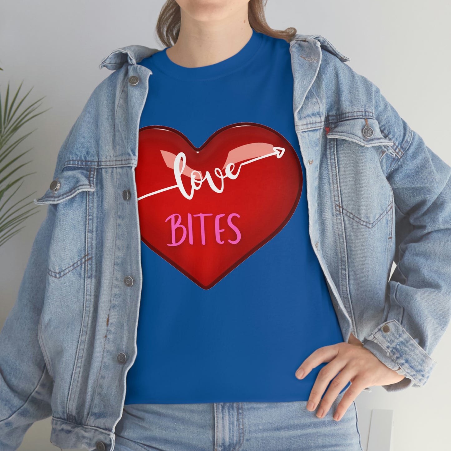 Unisex Heavy Cotton "Love Bites" Tee