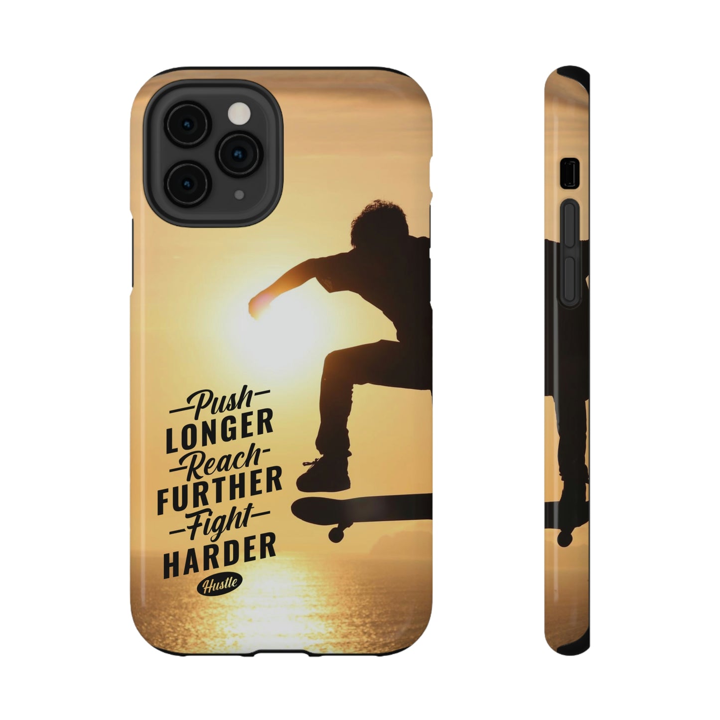 Impact-Resistant Cases for iPhone and Samsung with motivational saying