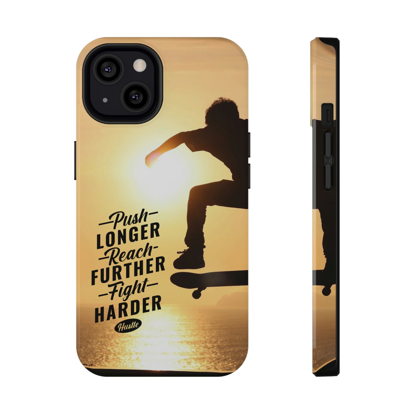 Impact-Resistant Cases for iPhone and Samsung with motivational saying