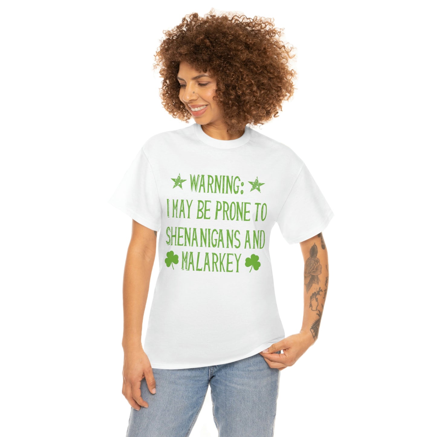 Shenanigans and Malarkey - Unisex Heavy Cotton Tee