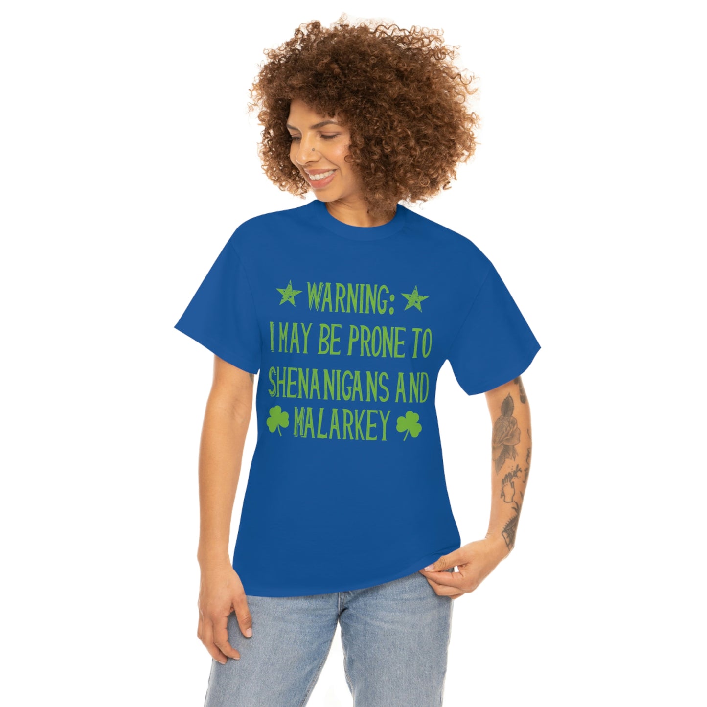 Shenanigans and Malarkey - Unisex Heavy Cotton Tee