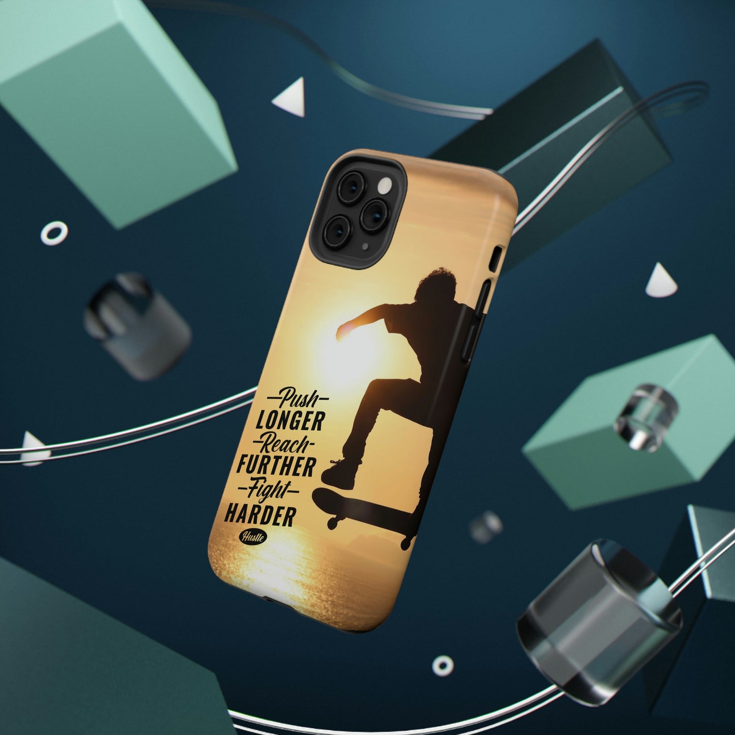 Impact-Resistant Cases for iPhone and Samsung with motivational saying