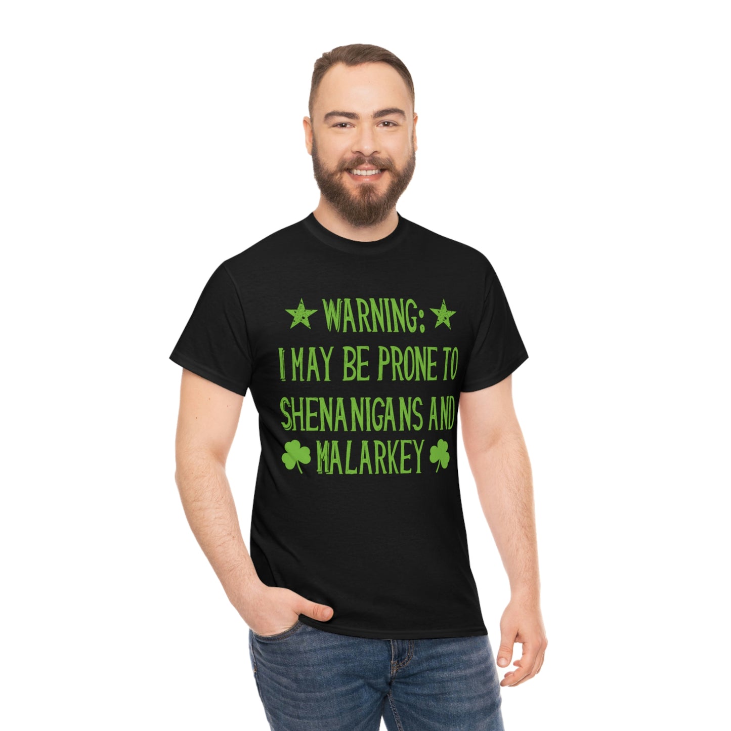 Shenanigans and Malarkey - Unisex Heavy Cotton Tee