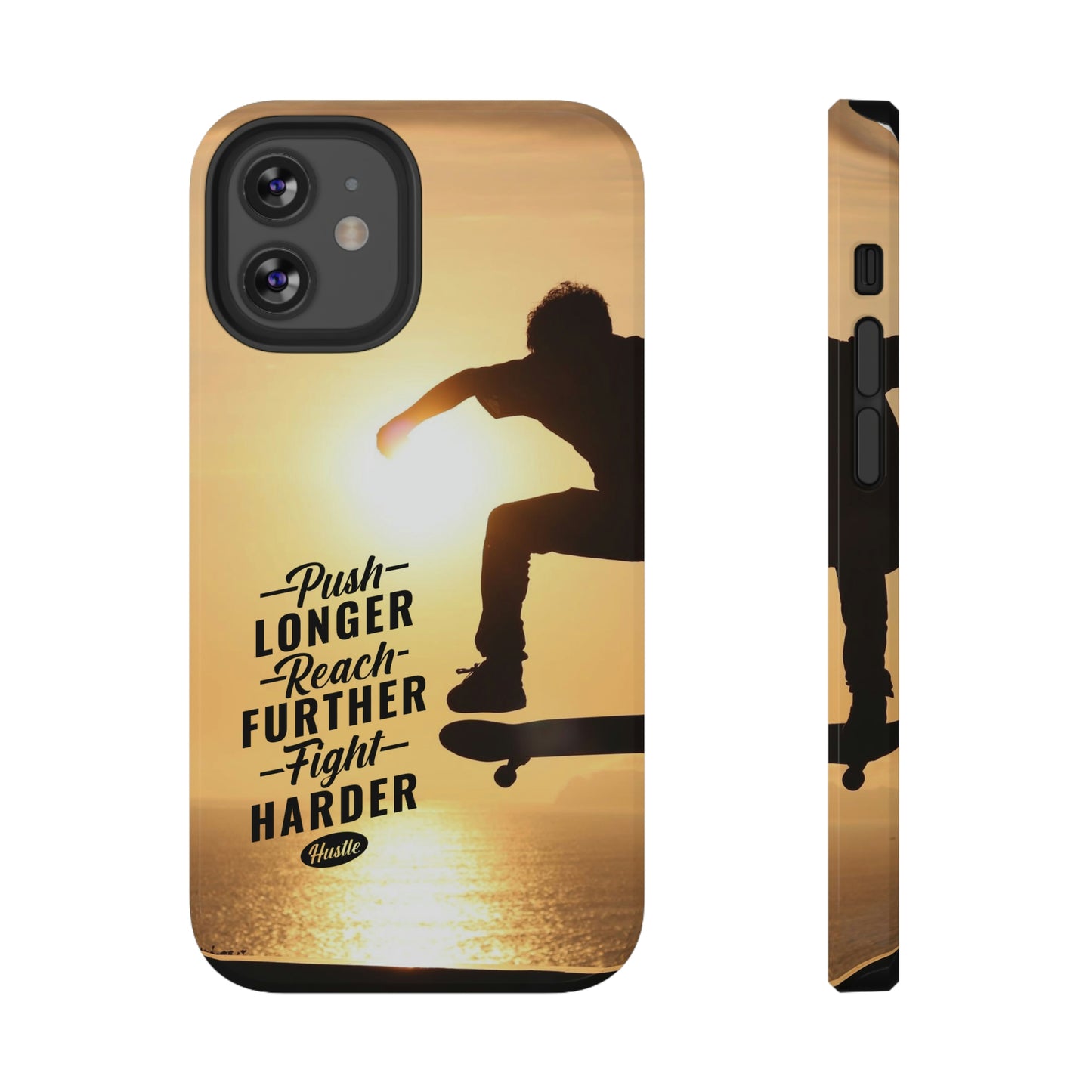 Impact-Resistant Cases for iPhone and Samsung with motivational saying